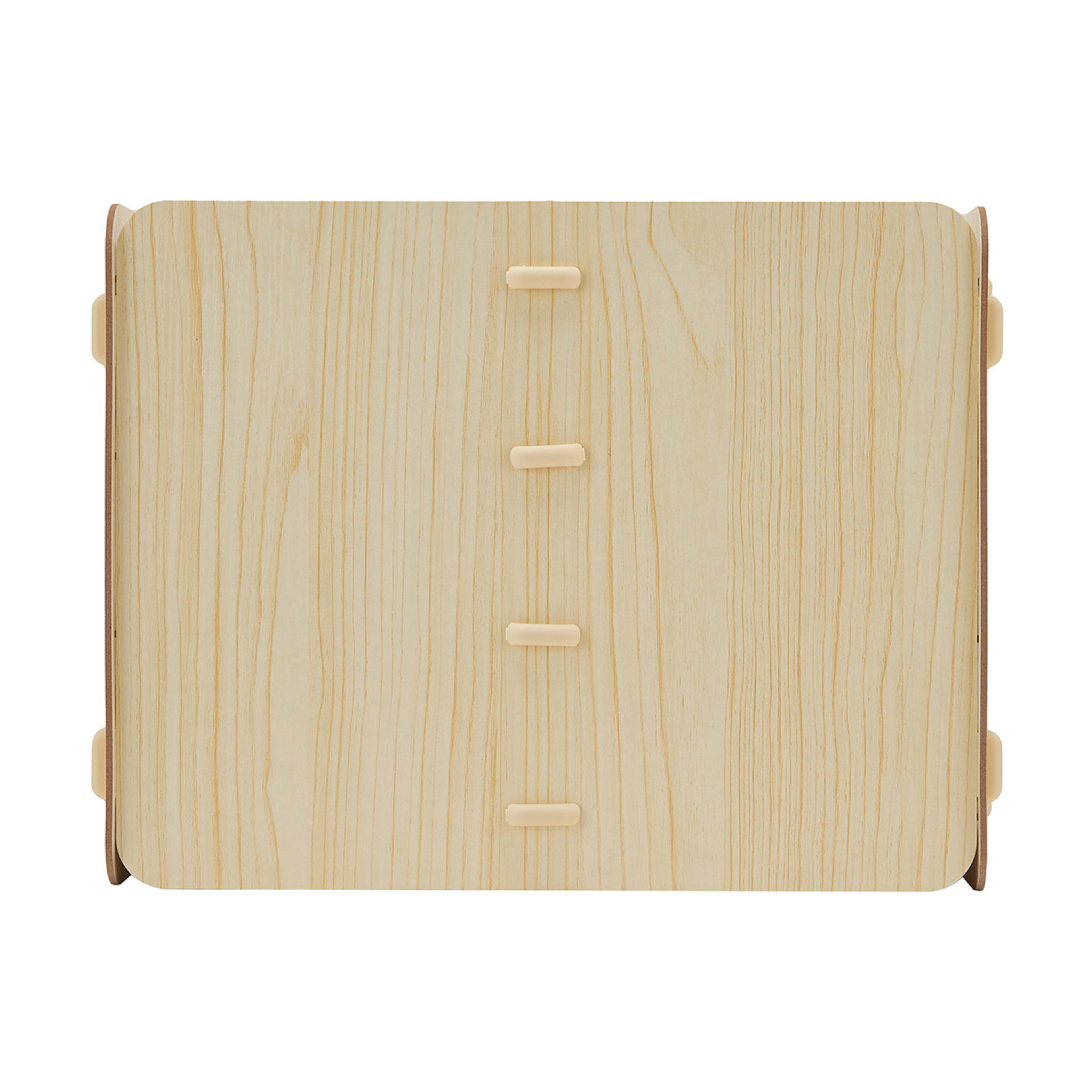 7 Shelf Desk Organiser - Wood Look, 7 of 9