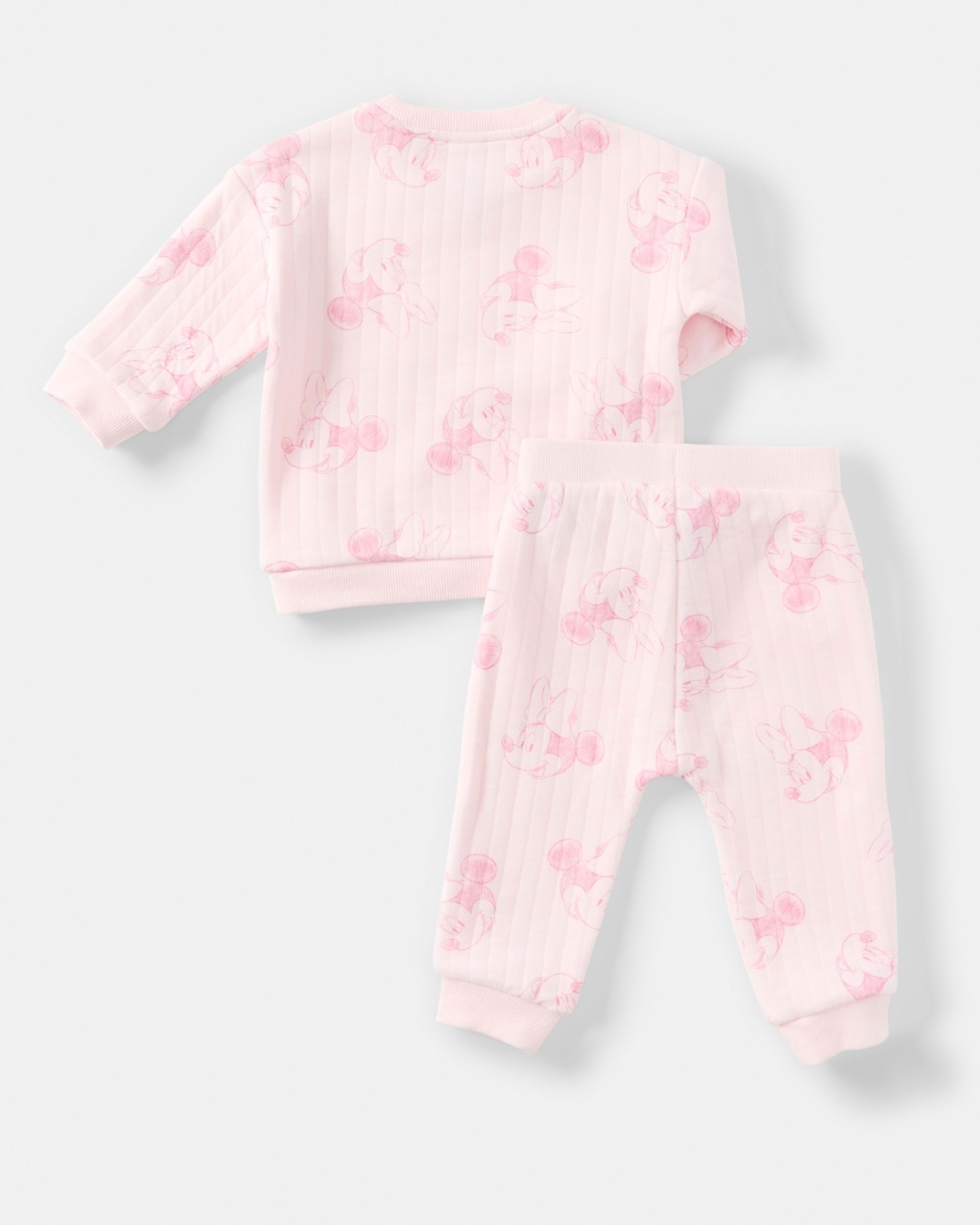2 Minnie License Quilted Sweat Set Pink Minnie, 2 of 6