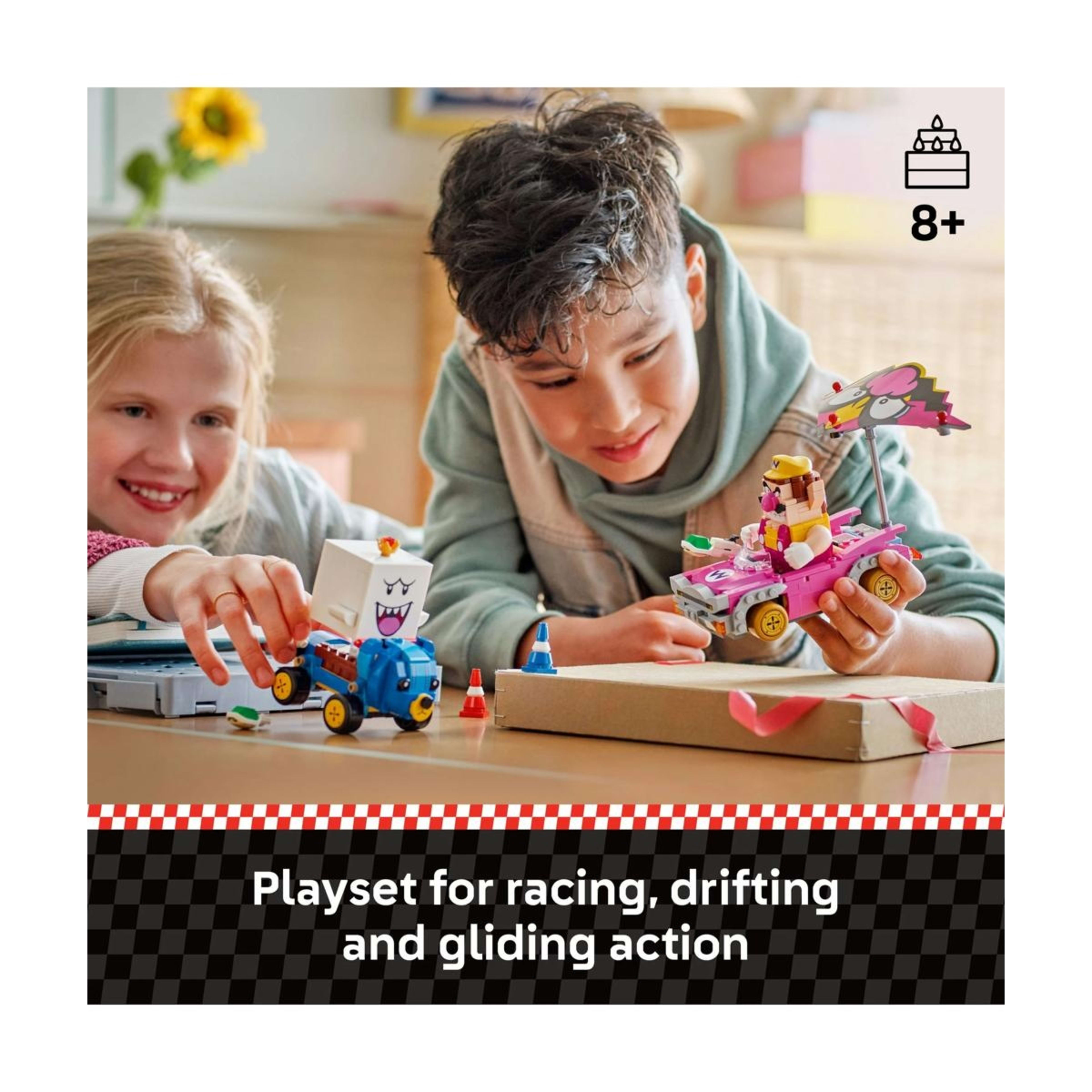 3 LEGO Super Mario: Mario Kart Wario & King Boo 72038, 3 of 10