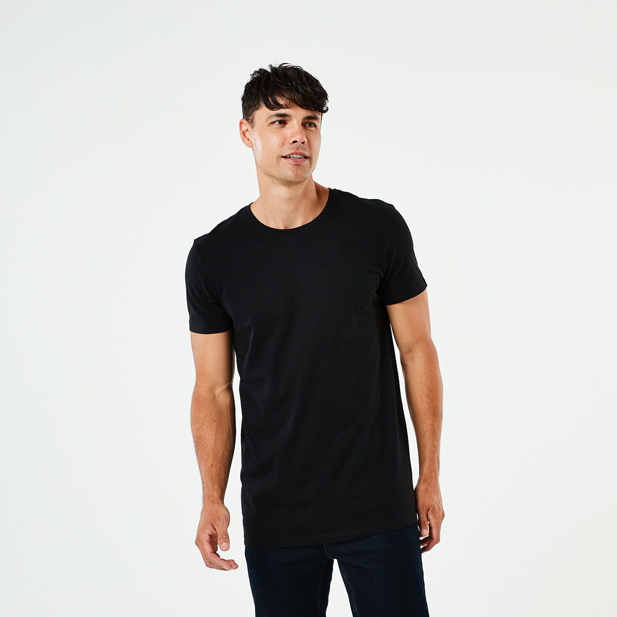 Australian Grown Cotton Longline T-shirt - Kmart