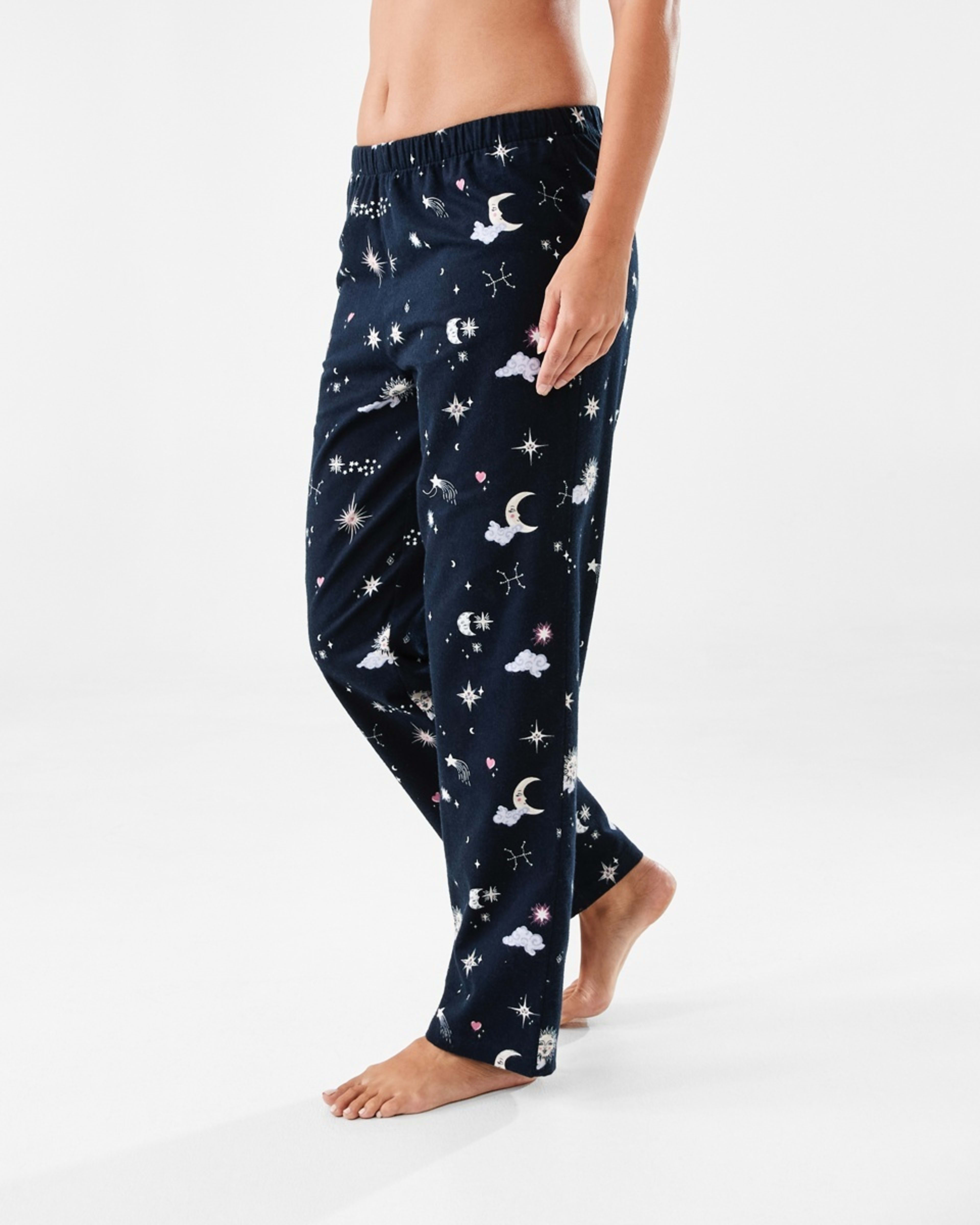 2 Printed Flannel Pants Cosmic, 2 of 5