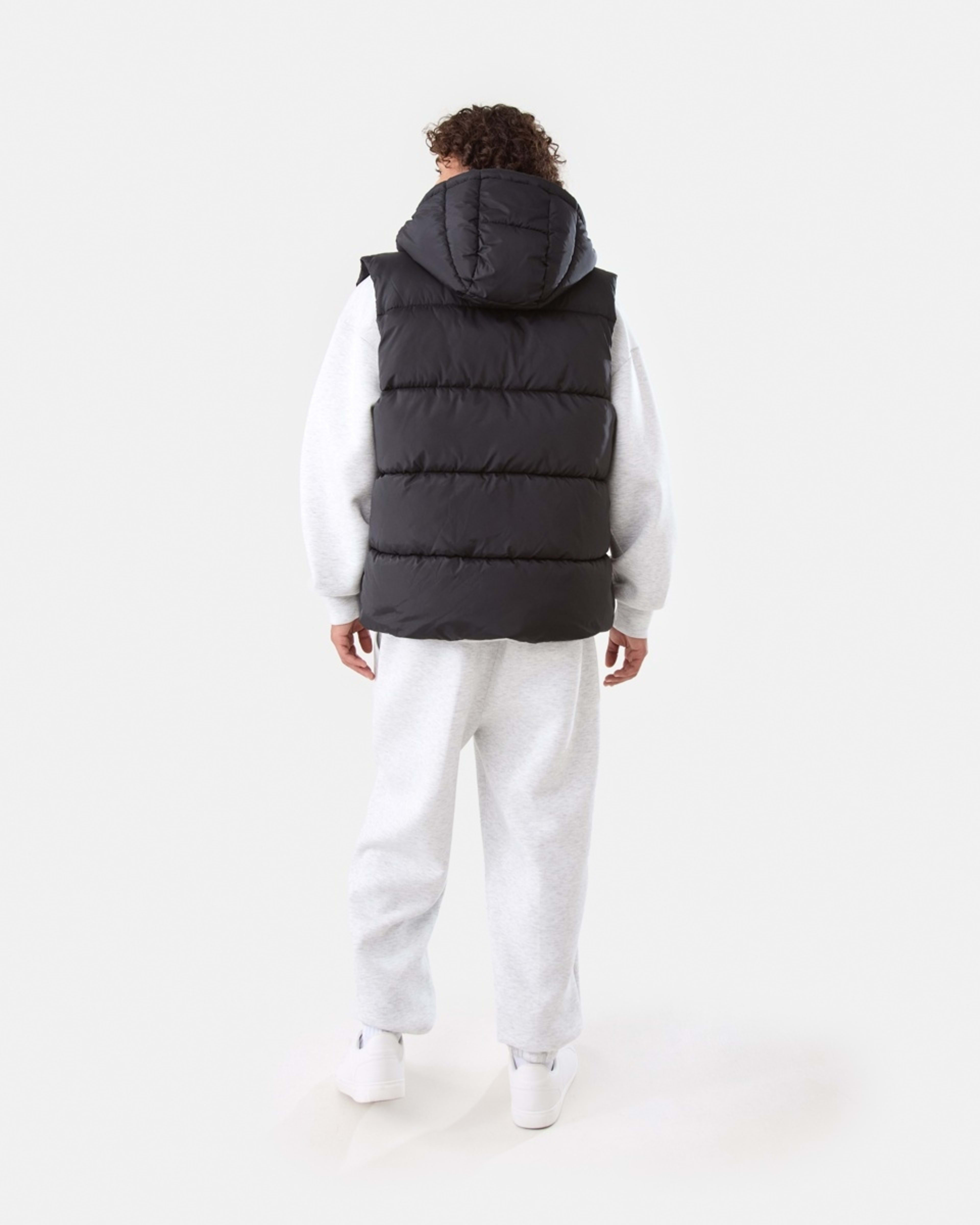 4 Hooded Puffer Vest Black, 4 of 7
