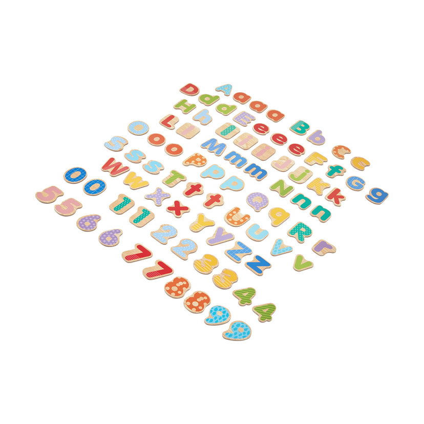 84 Piece Wooden Letters & Numbers Kmart