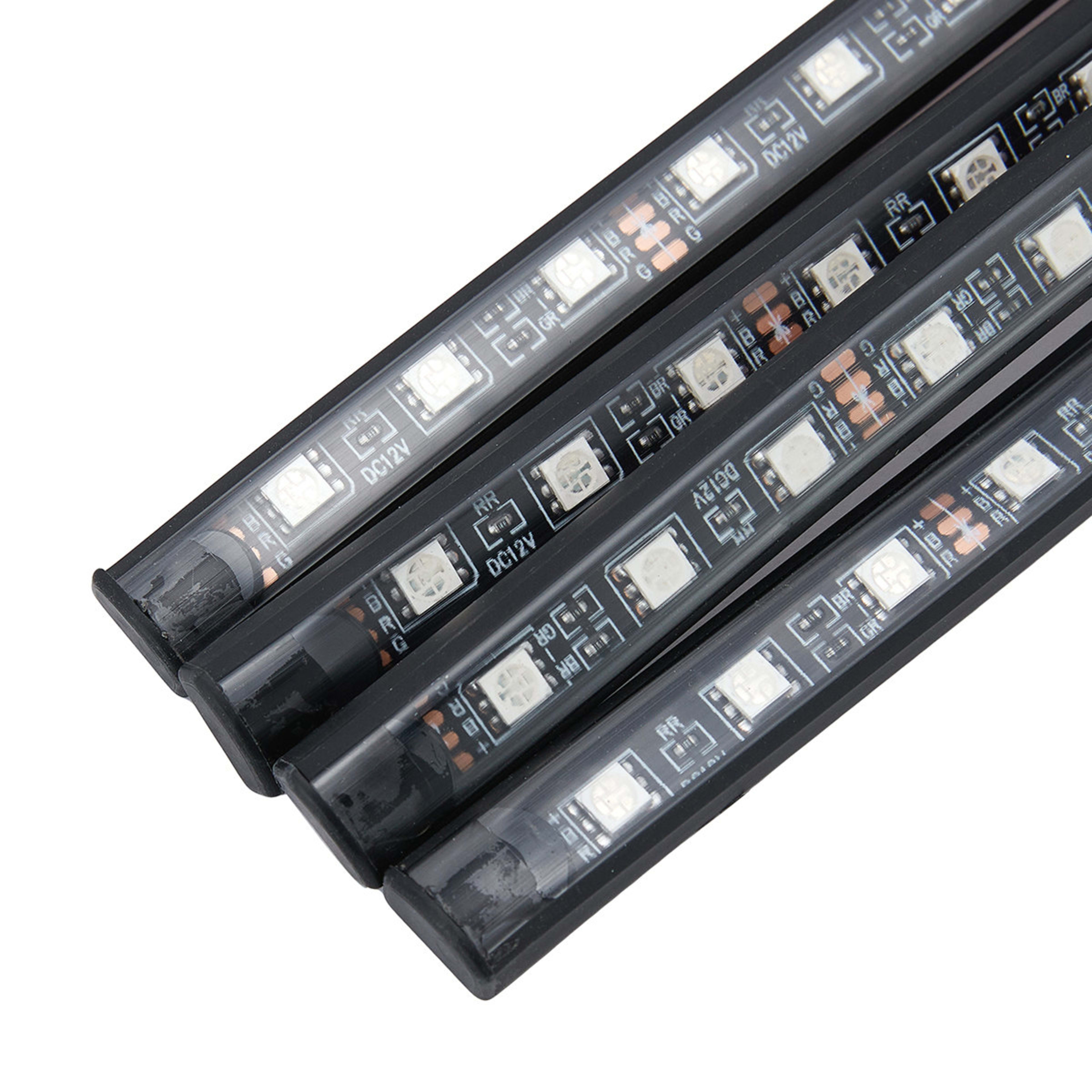 3 4 Pack LED Strip Car Light, 3 of 10