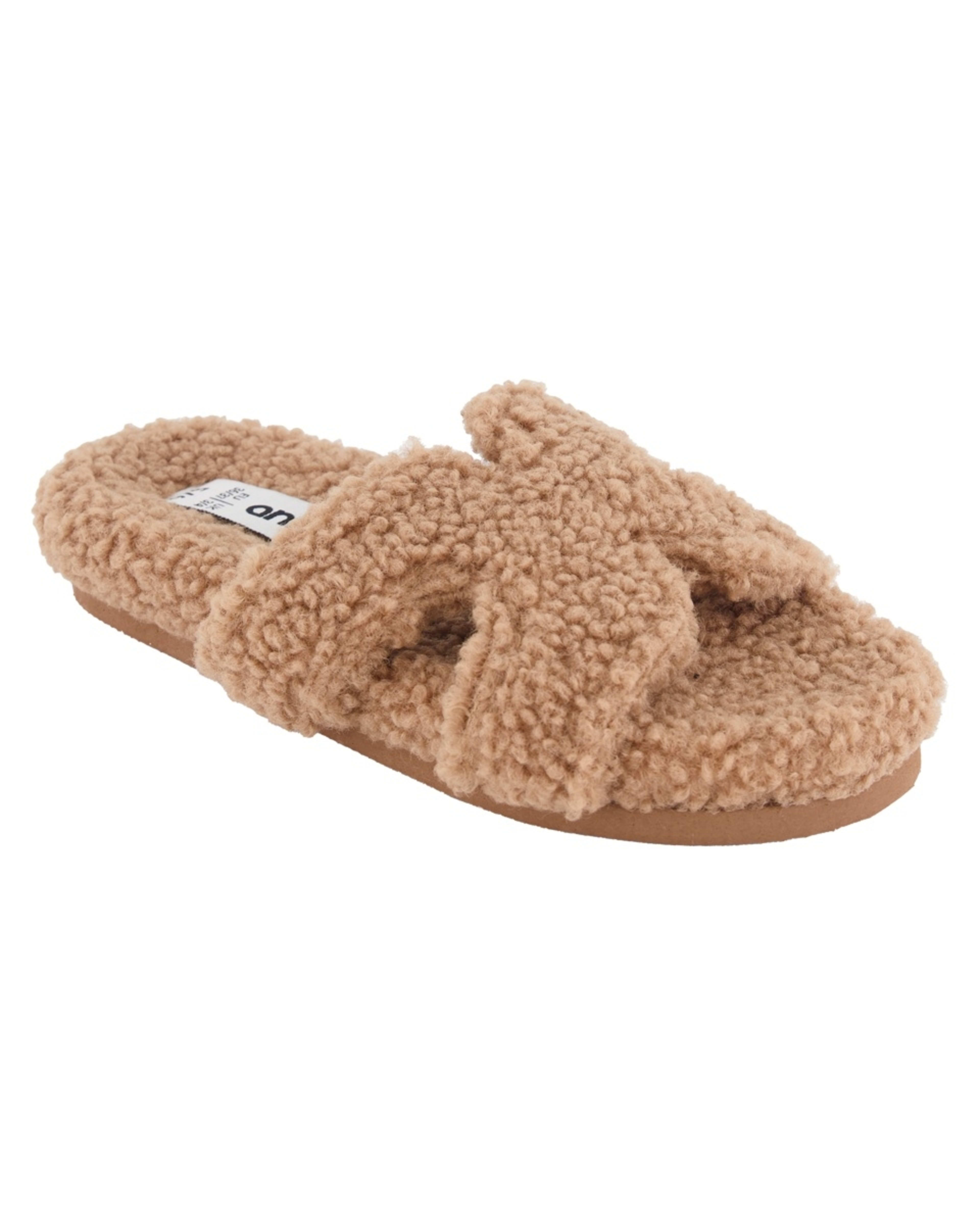 1 H Strap Boucle Slides BISCUIT BROWN, 1 of 3