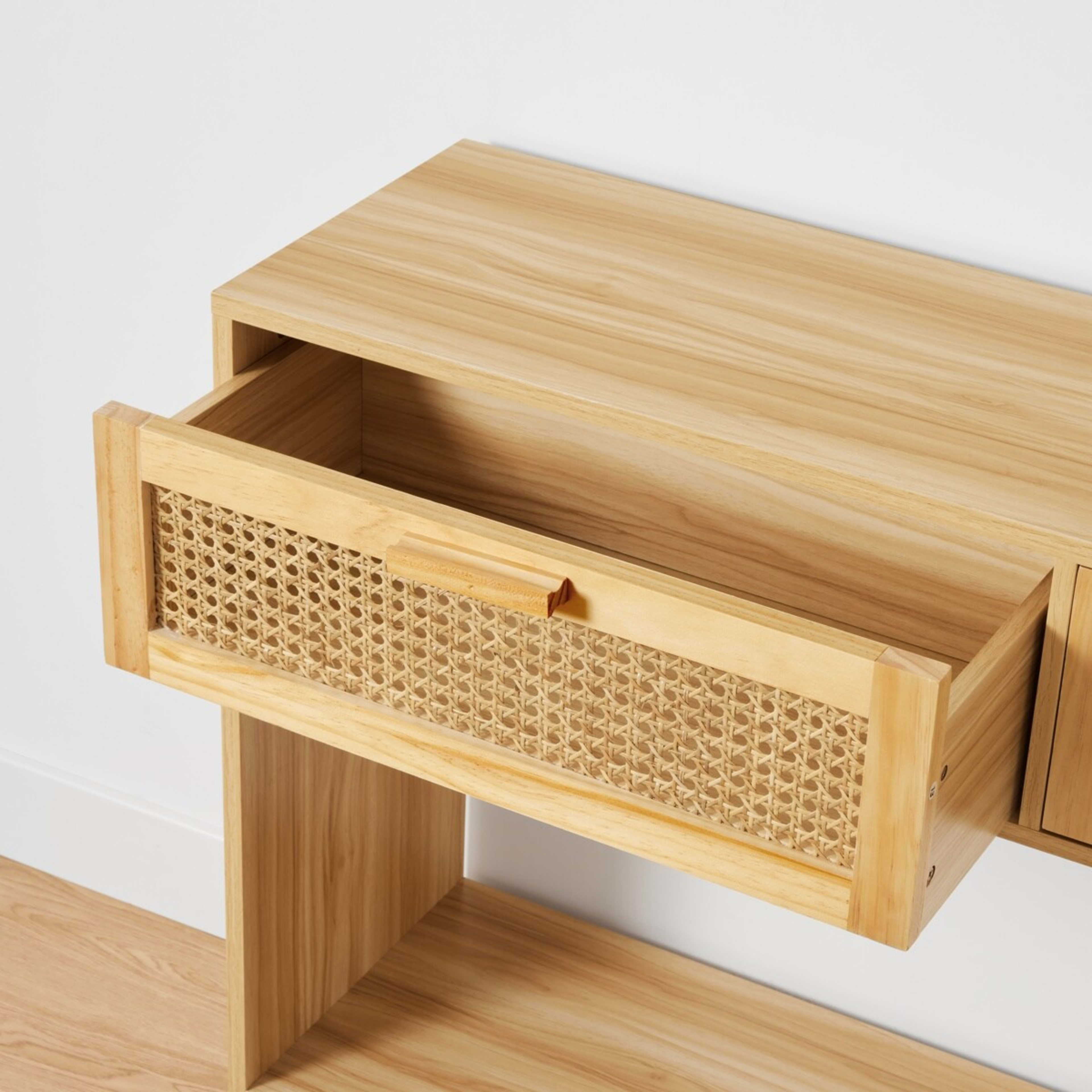 7 Rattan Hall Table, 7 of 10