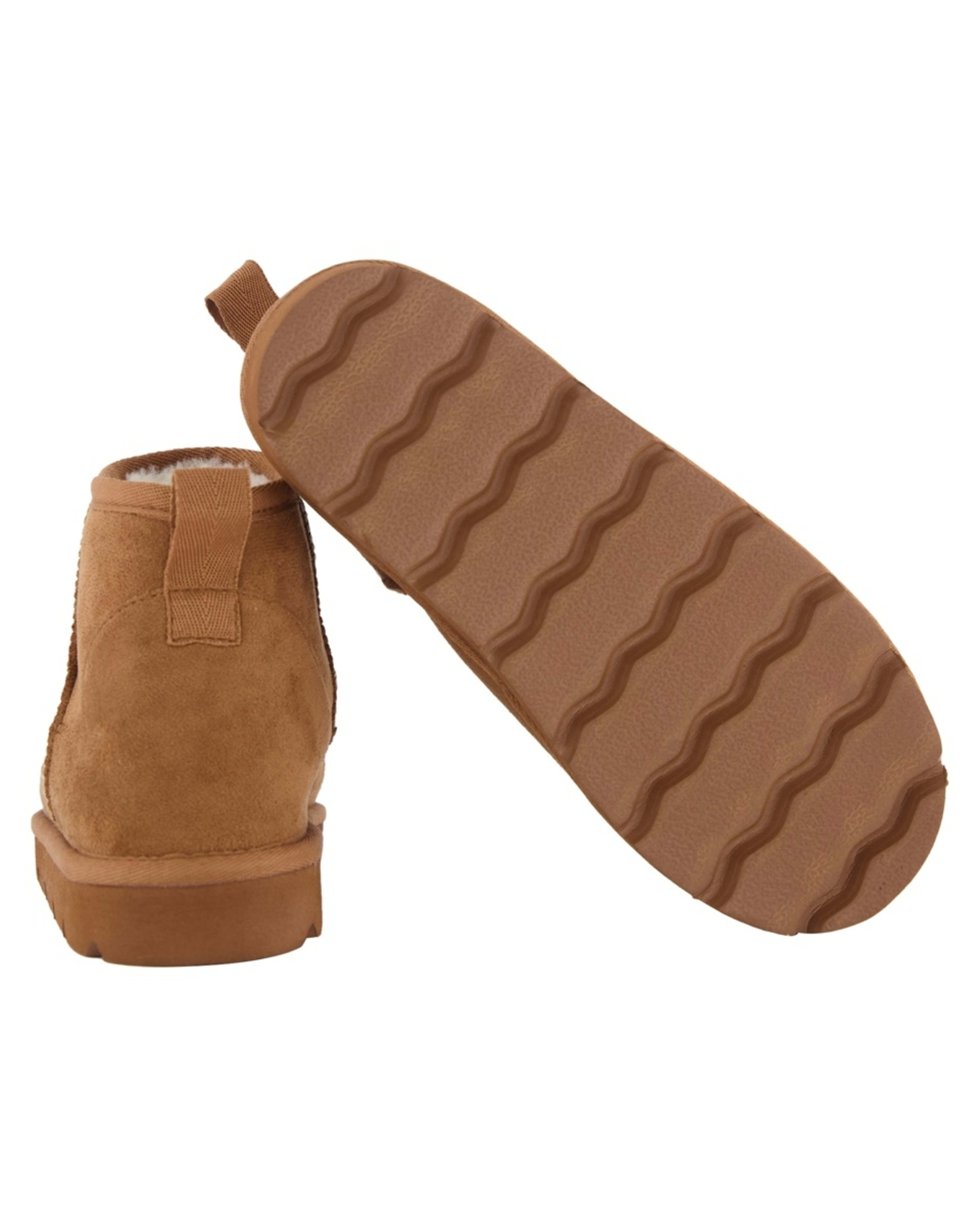 5 Ankle Slipper Boots CHESTNUT TAN, 5 of 5
