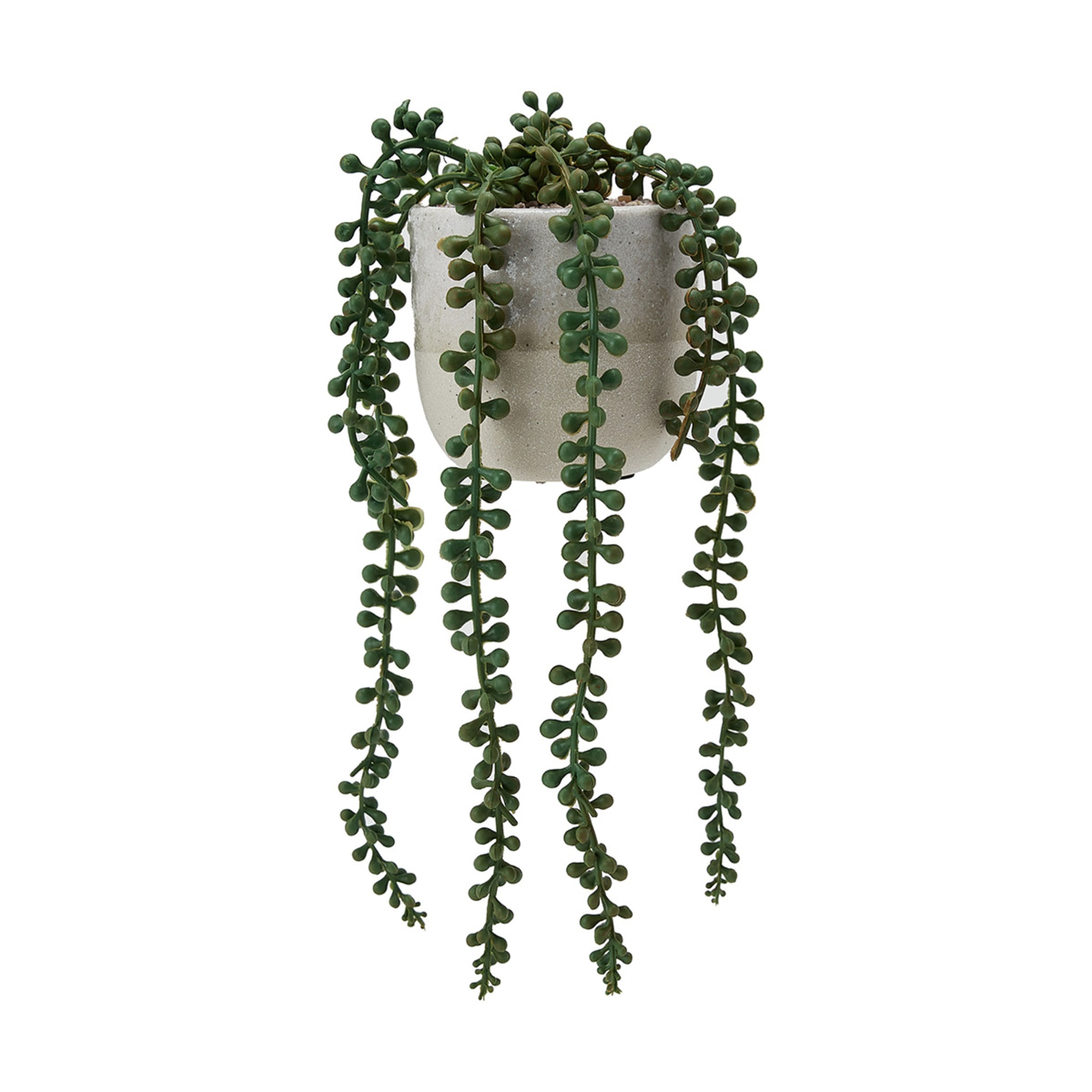 Artificial String of Pearls Plant in Pot - Kmart