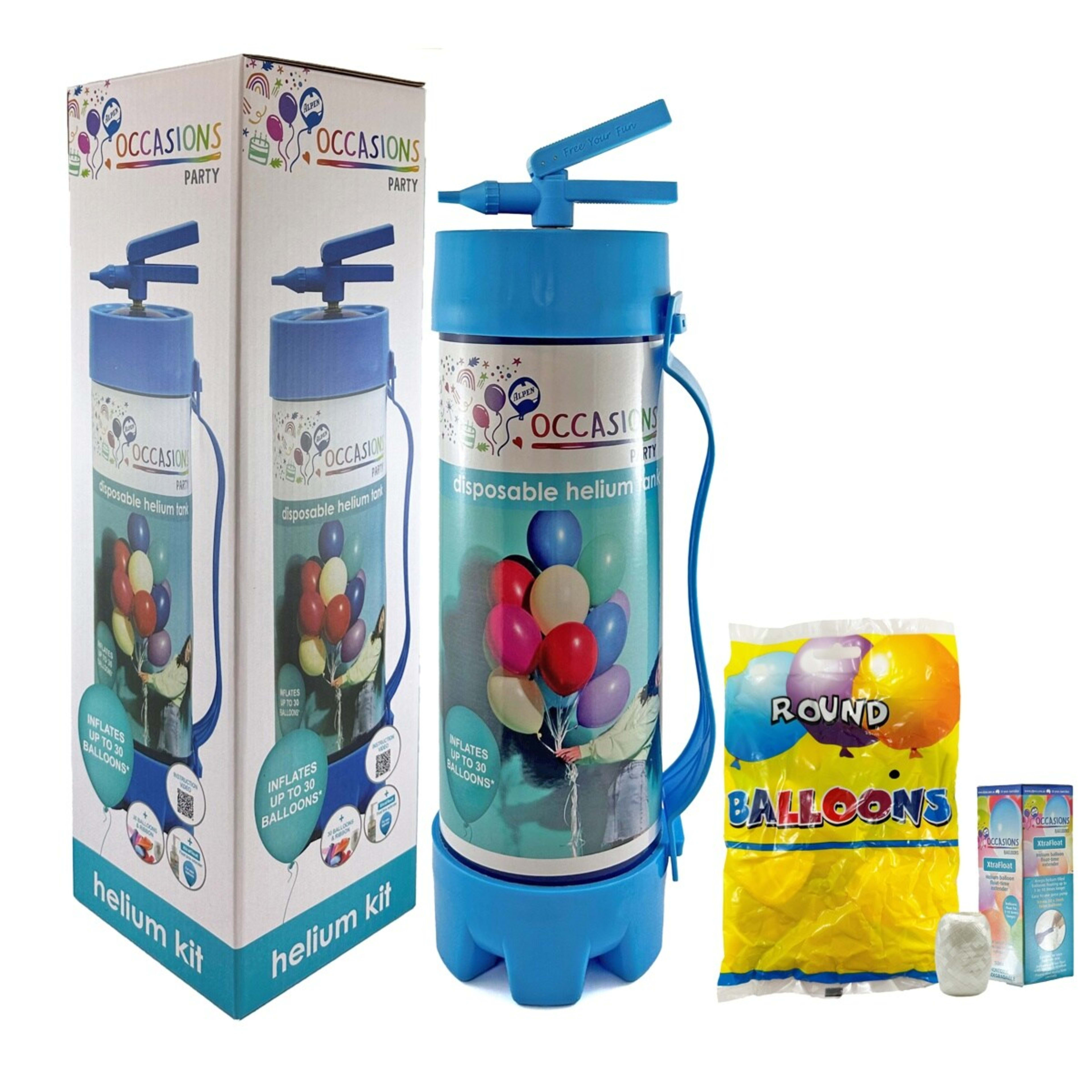 3 Alpen Occasions Disposable Helium Tank Kit - Small, 3 of 7