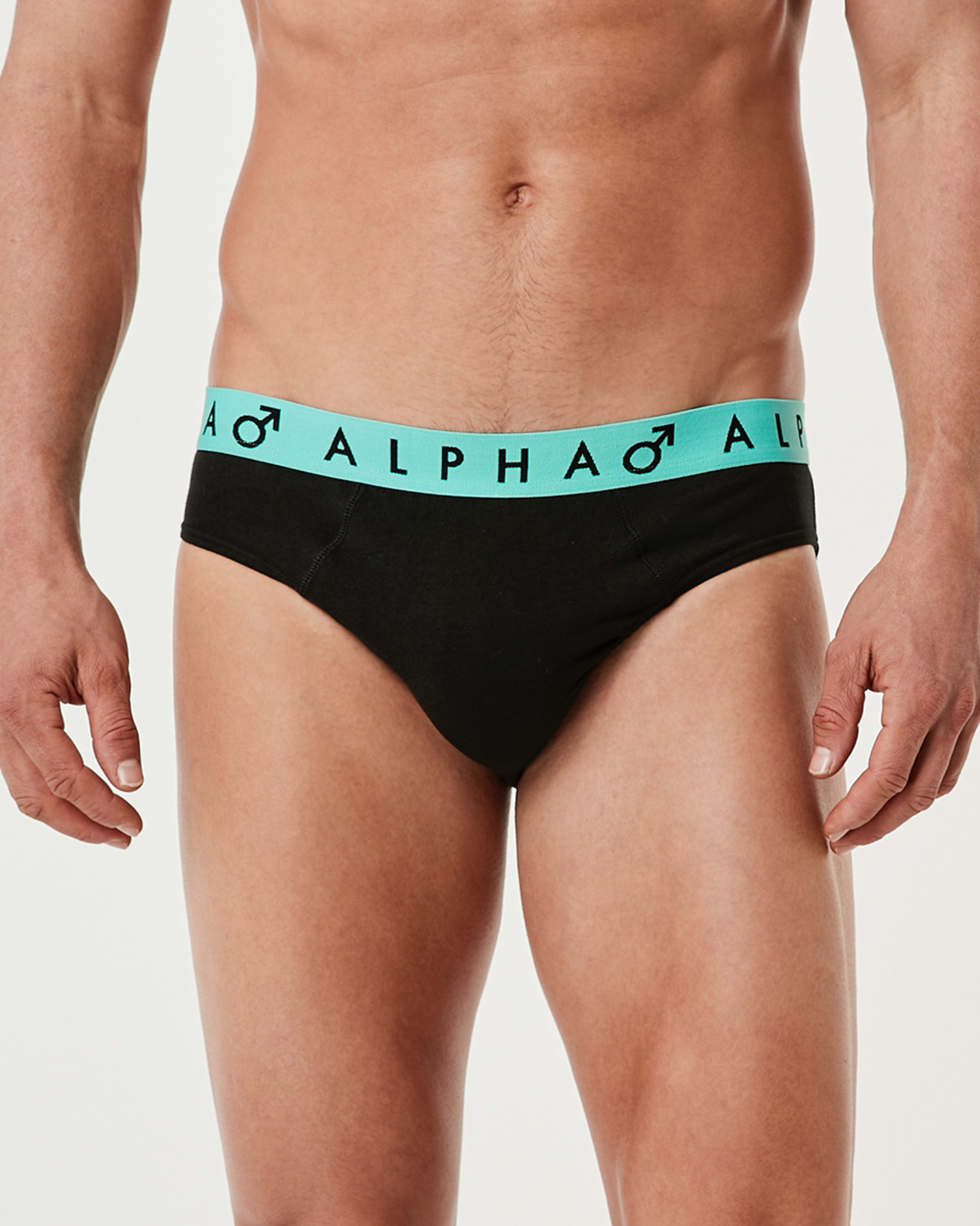 7 5 Pack Attached Elastic Hipster Briefs BLACK BRIGHT, 7 of 10