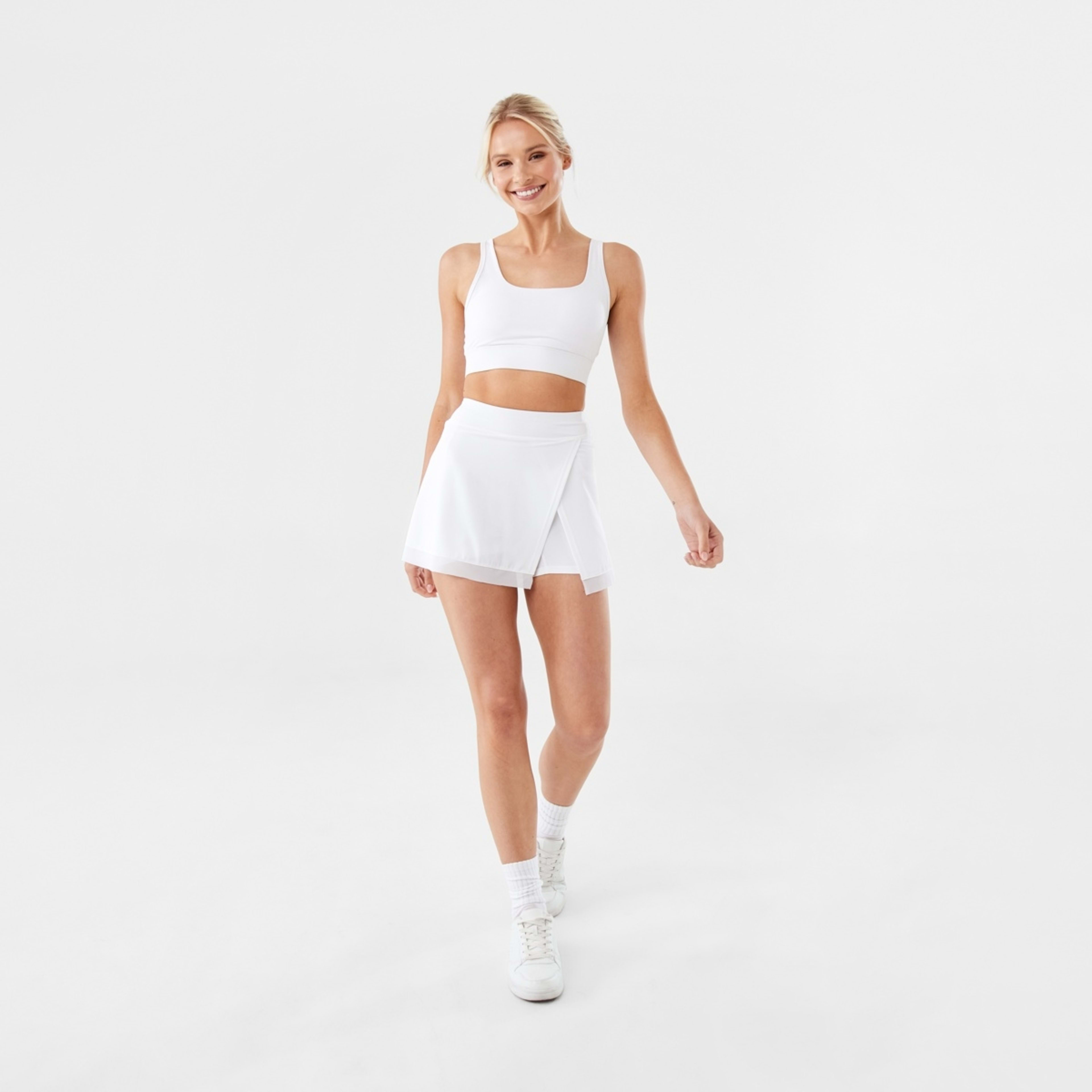 2 Active Womens Wrap Skort White, 2 of 6