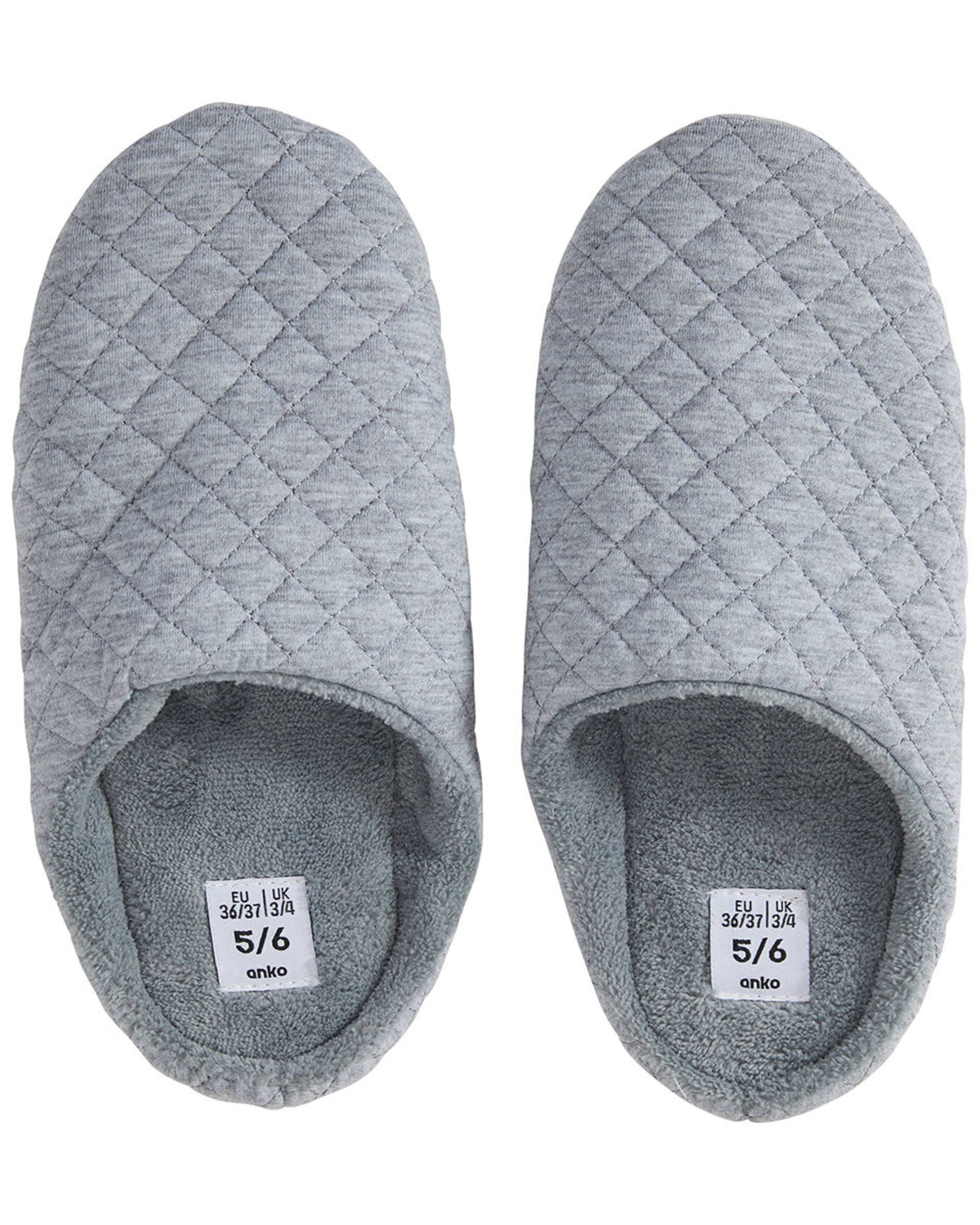 Quilting Scuff Slippers Kmart