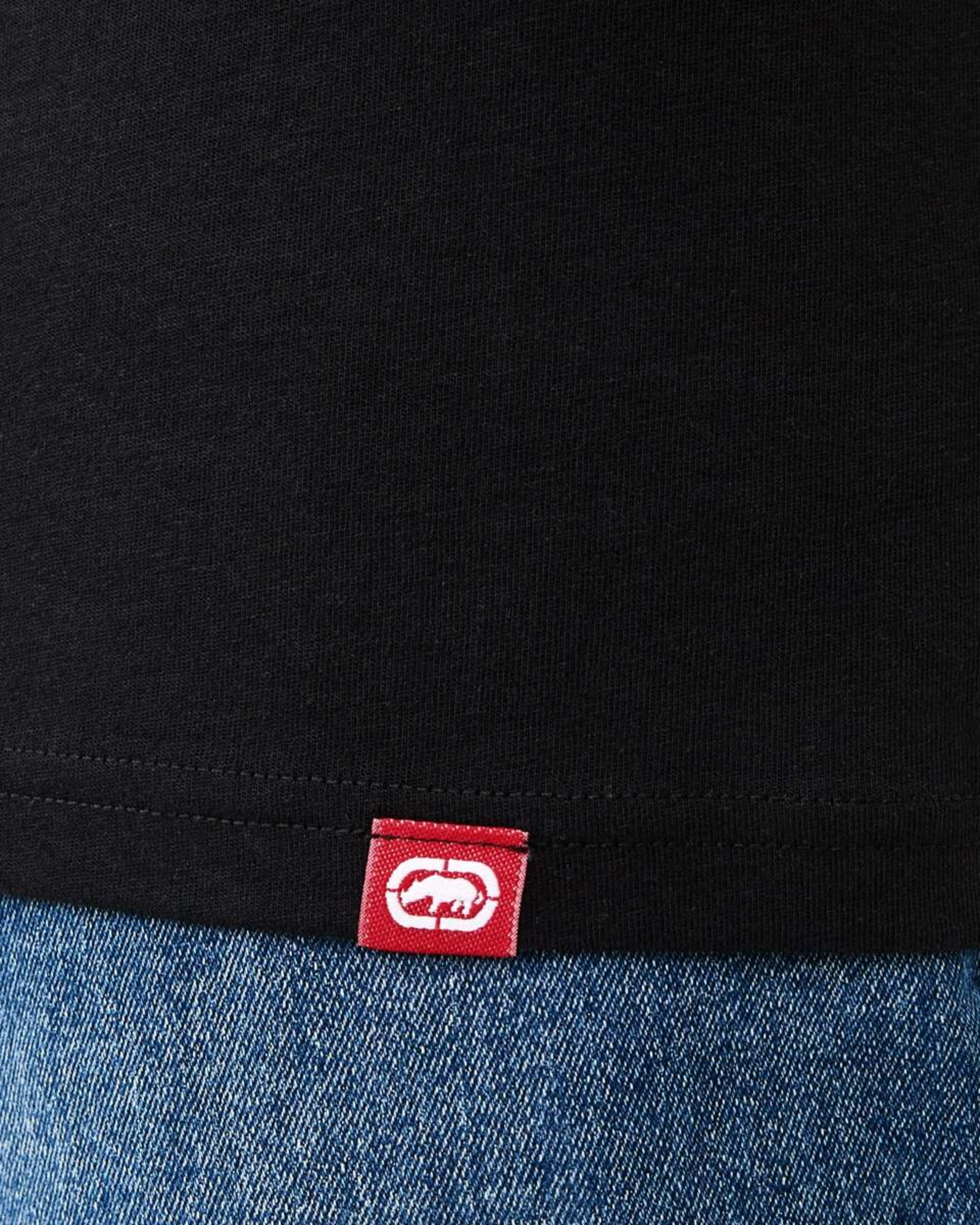 6 Ecko License Longline T-shirt Black, 6 of 6