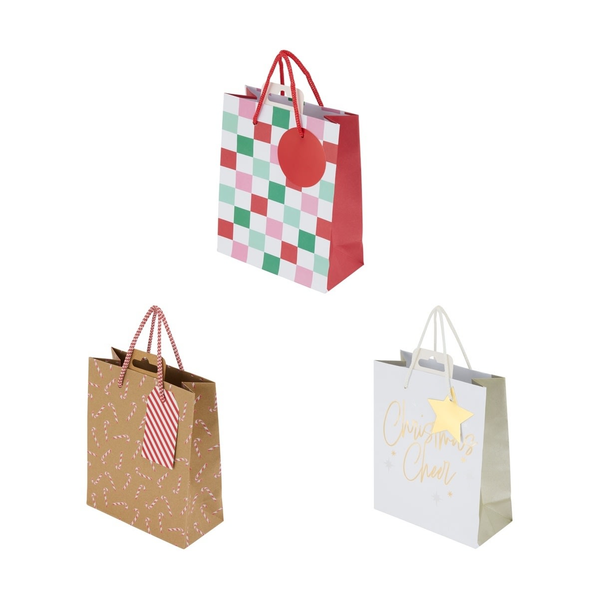 Christmas Gift Bag Small Assorted Kmart