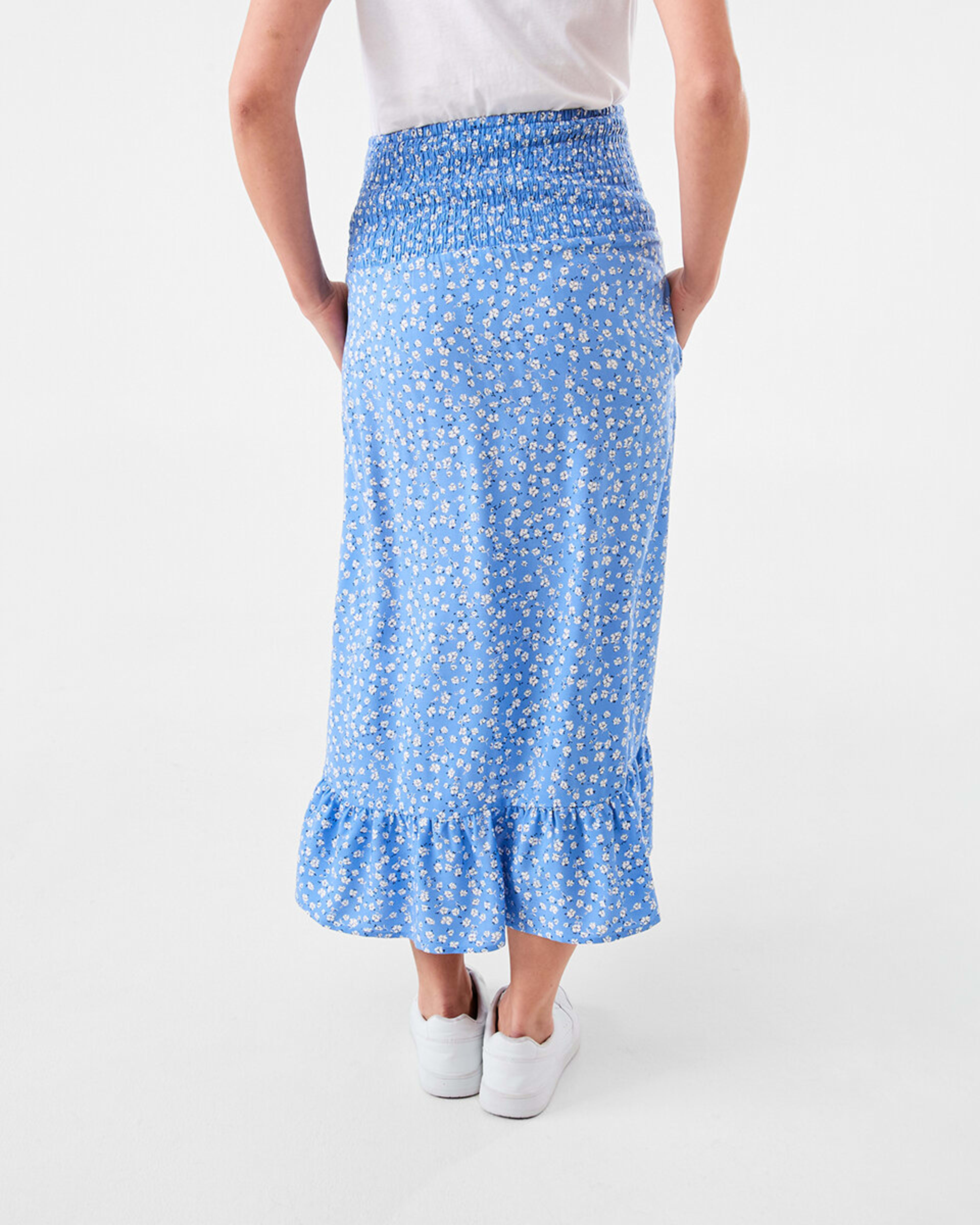 3 Maternity Shirred Waist Skirt Lunadty B, 3 of 7
