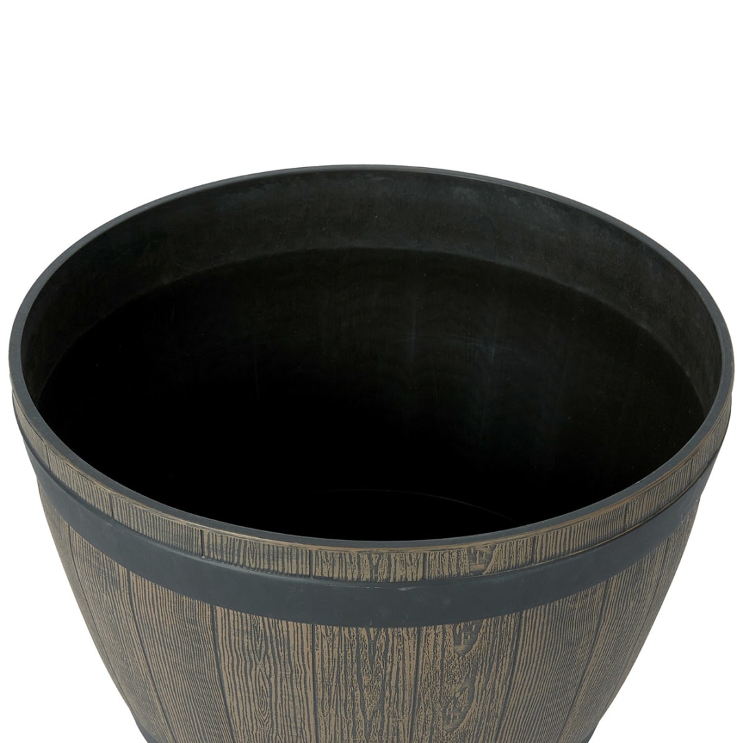 51cm Barrel Look Planter Kmart
