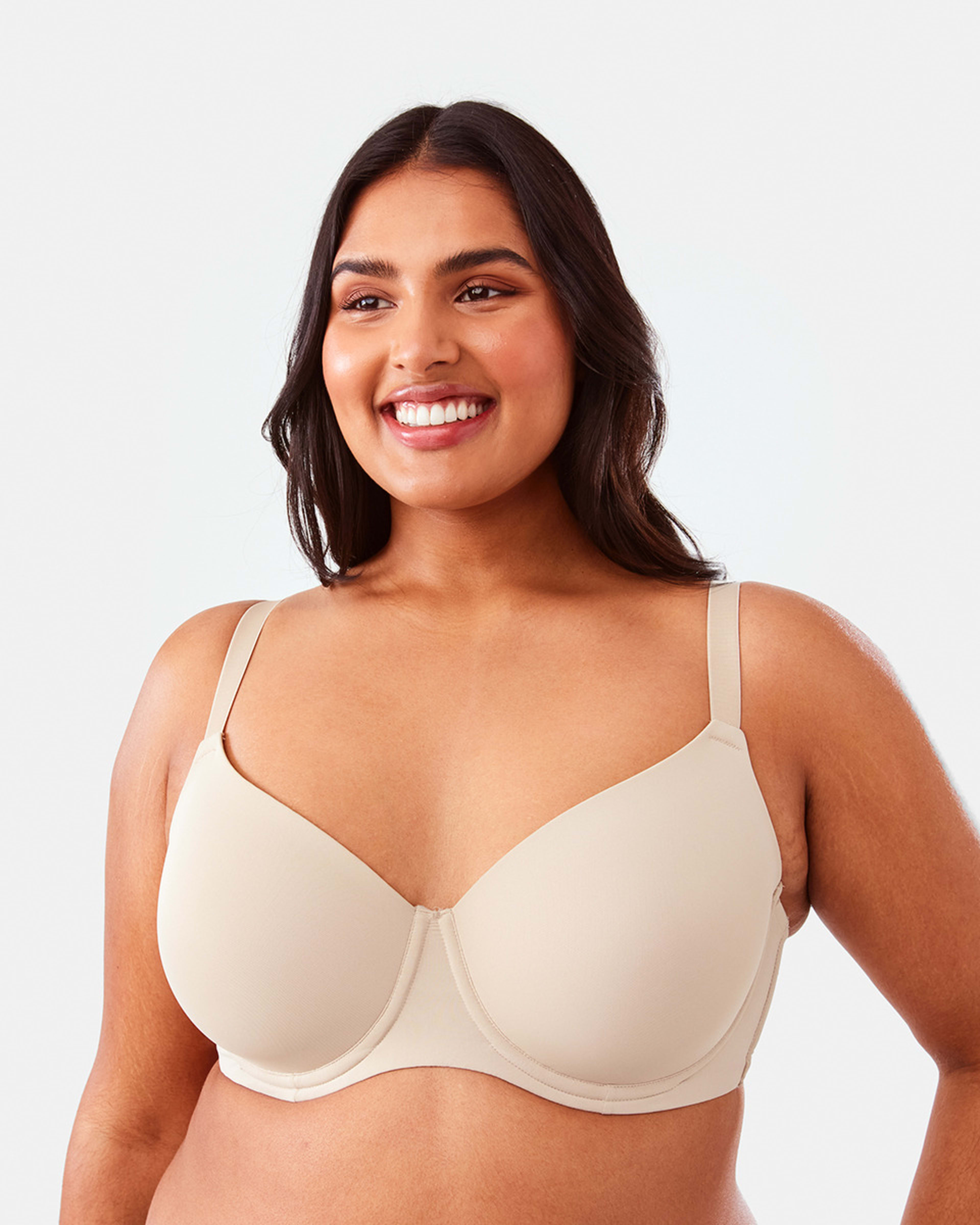 1 Full Figure T-shirt Bra BEIGE, 1 of 6