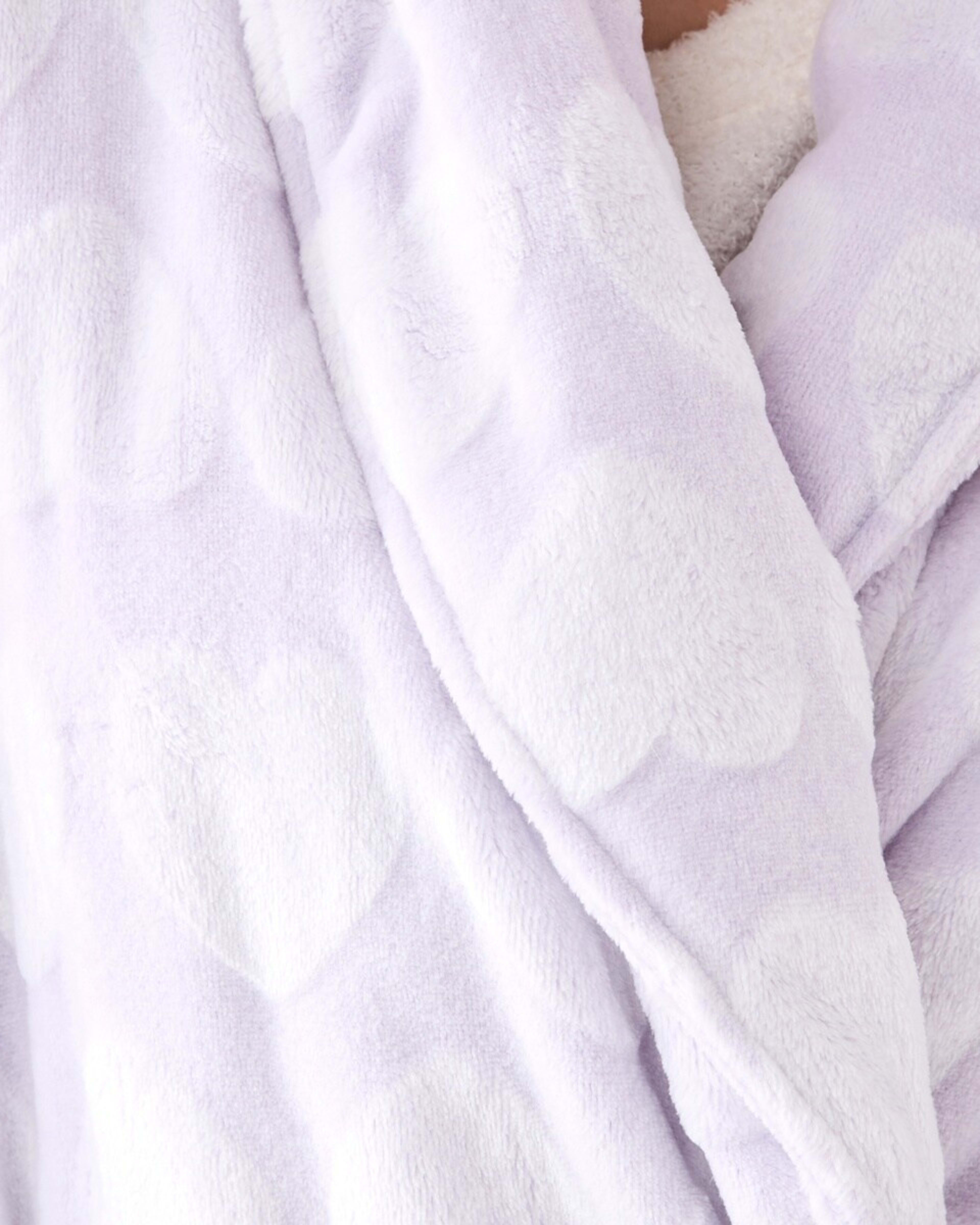 6 Printed Fleece Gown Llc Heart, 6 of 8