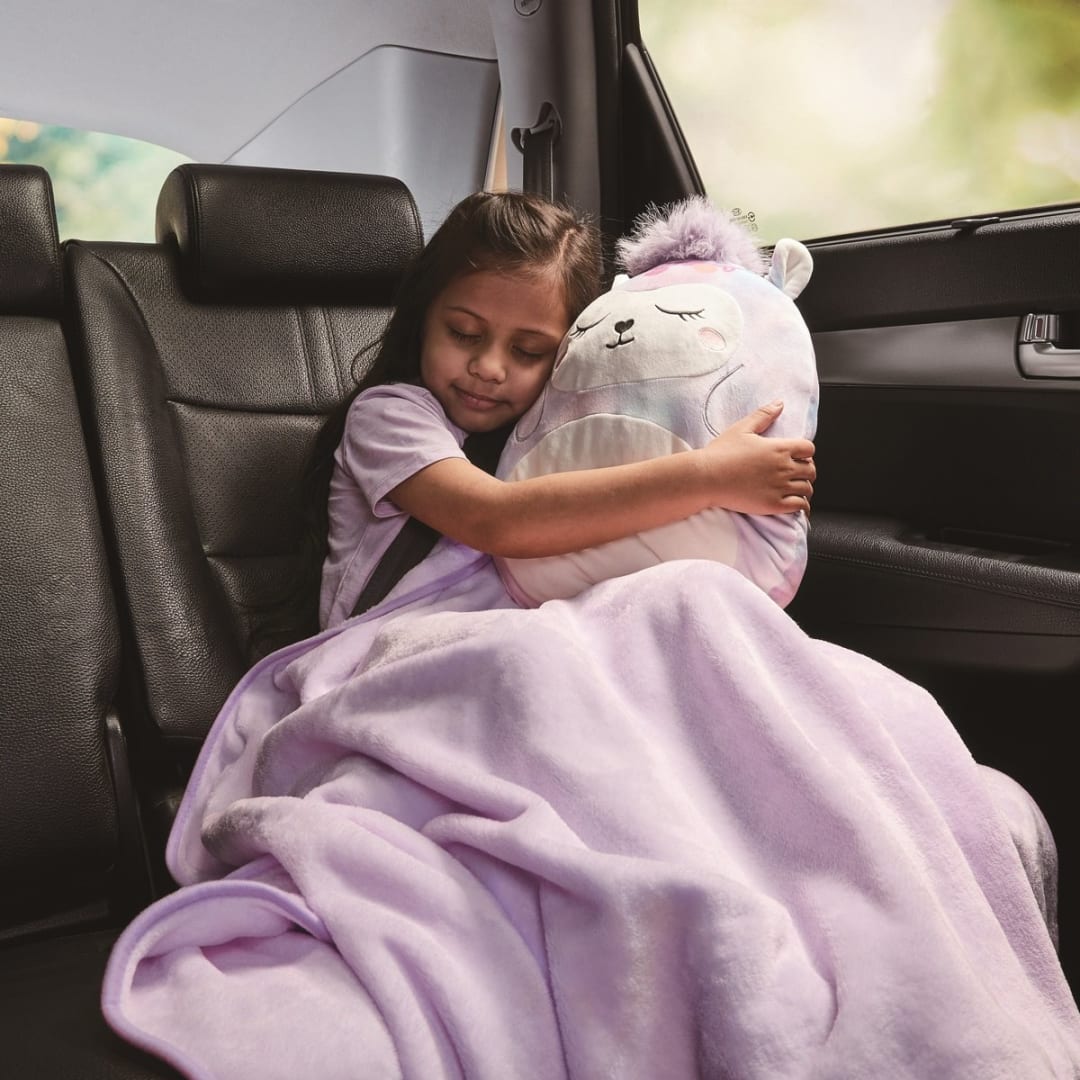 2in1 Llama Travel Blanket and Pillow Kmart