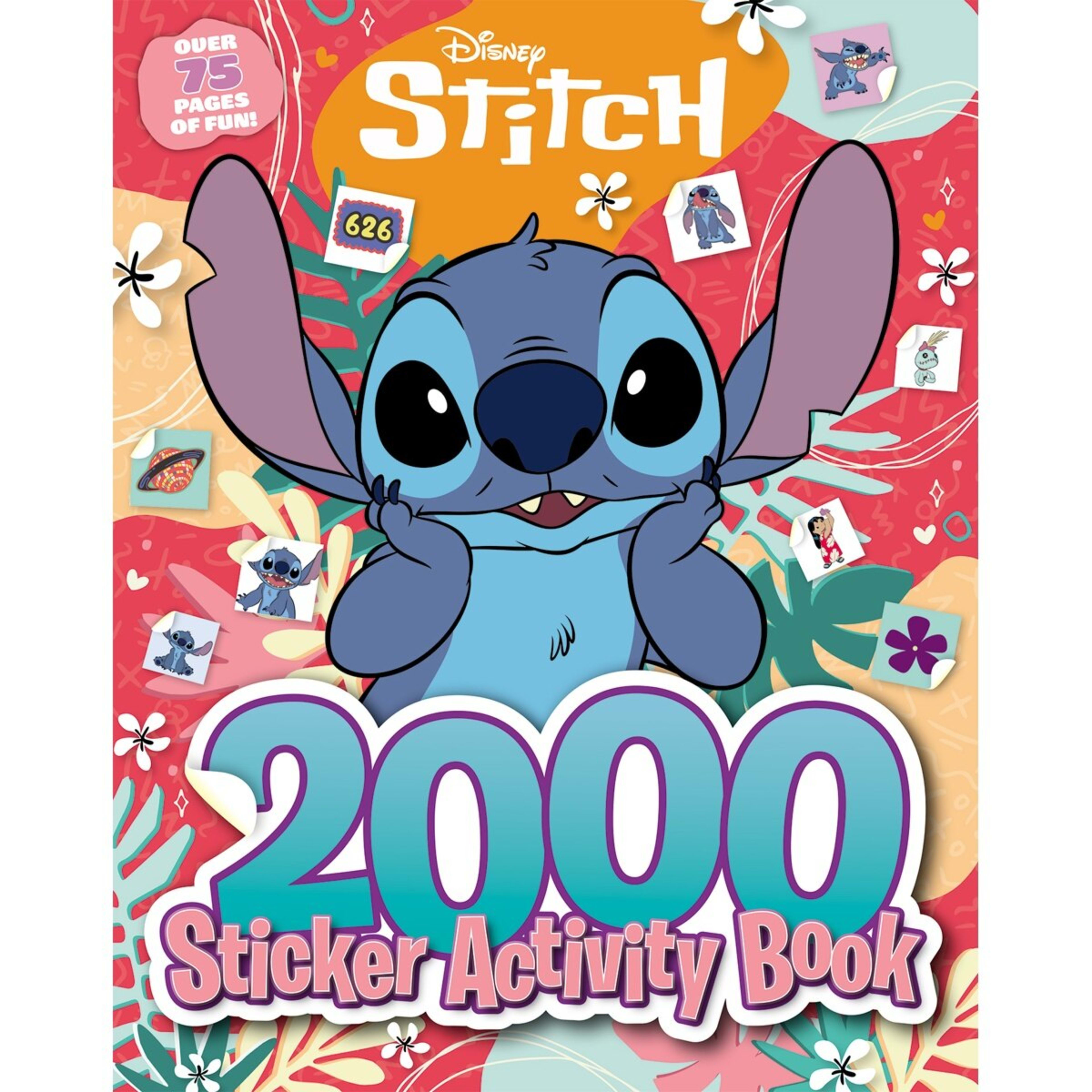 1 Disney Stitch 2000 Sticker Activity Book
