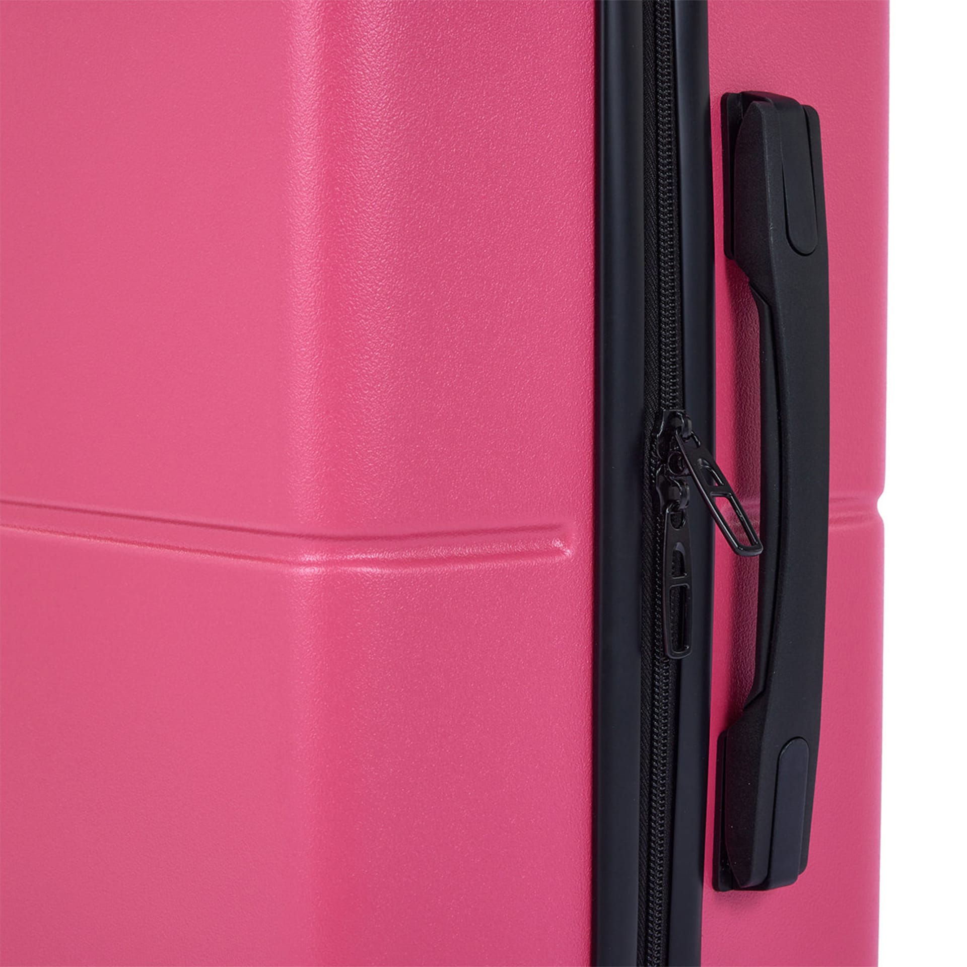 46cm Albany Hard Case 4 Wheels Hot Pink Kmart