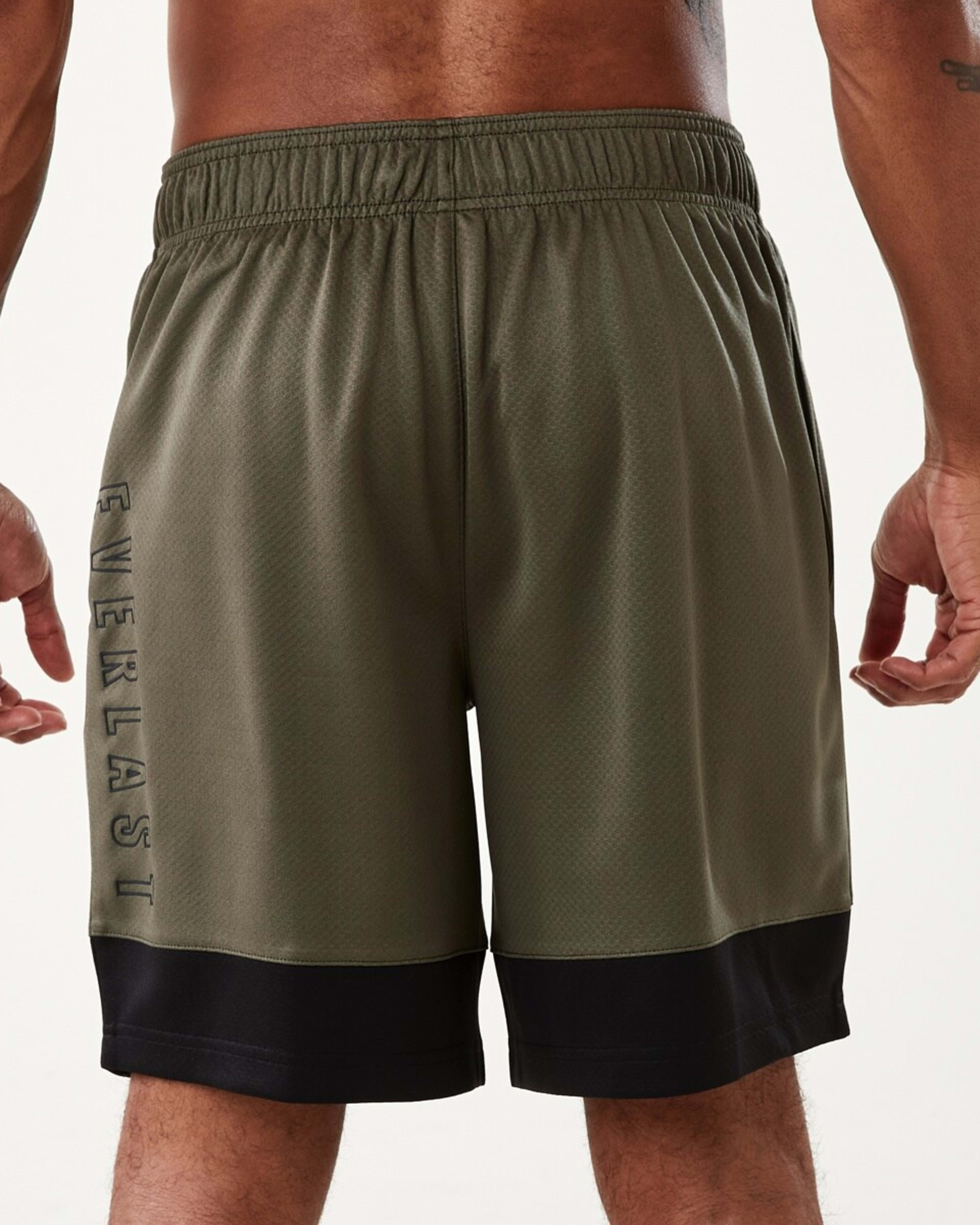 4 Everlast Mens Mesh Panelled Shorts EVER KHAKI, 4 of 7