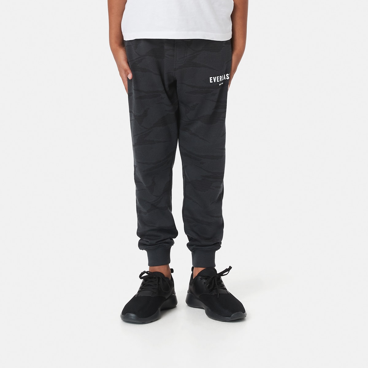 Active Everlast Kids Camo Trackpants 