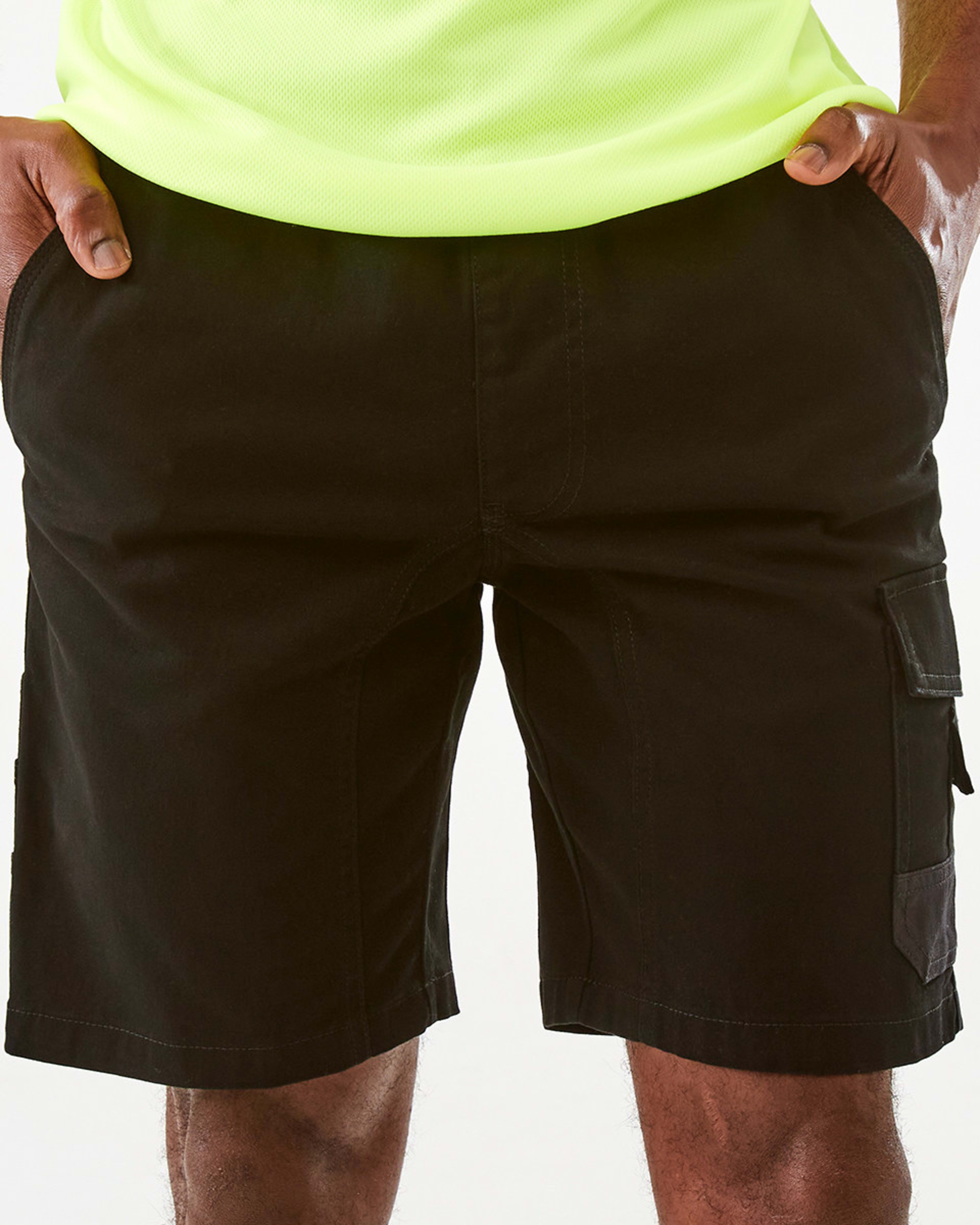 1 Jogger Work Shorts BLACK, 1 of 7