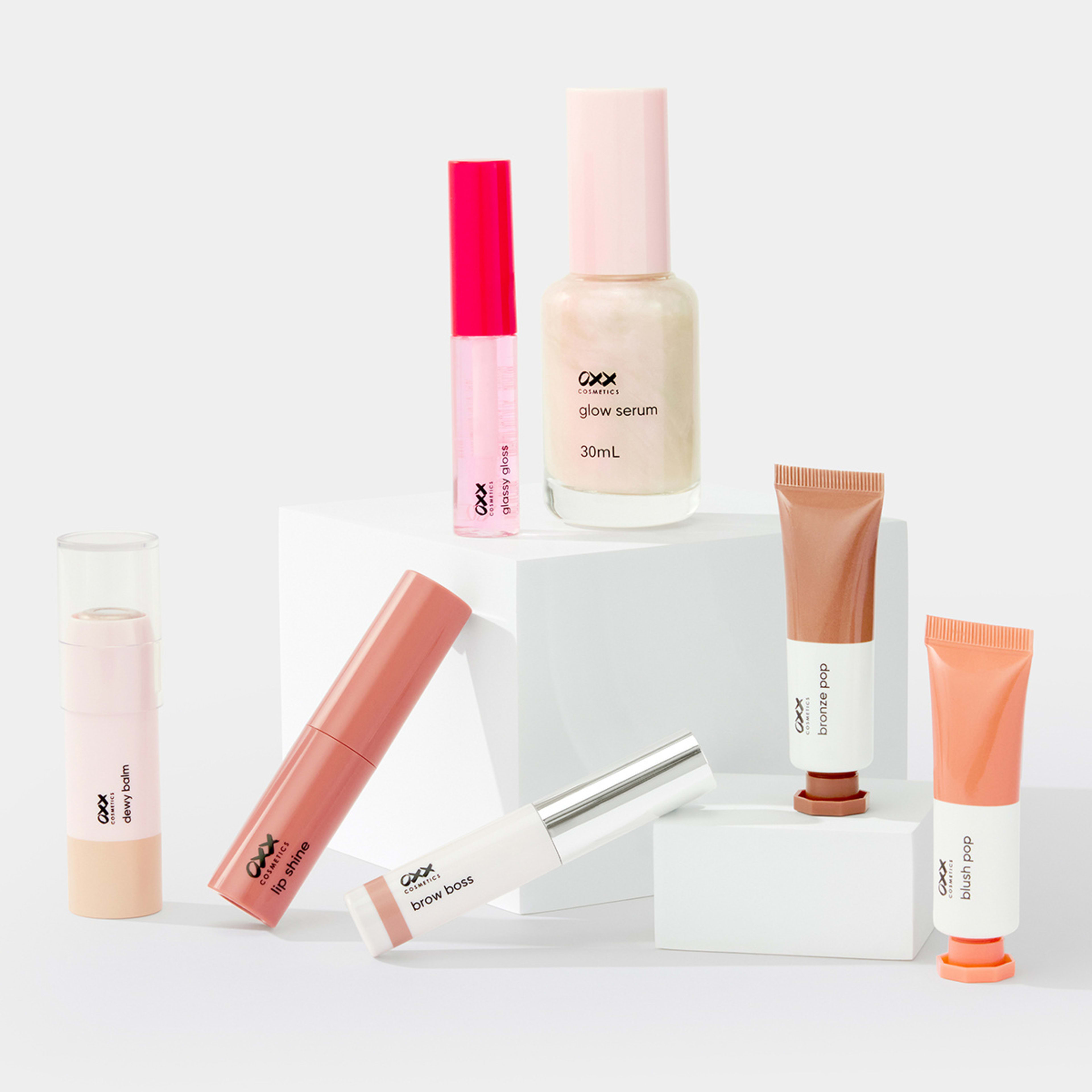 6 OXX Cosmetics Glassy Gloss Lip Gloss - Clear Pink, 6 of 6