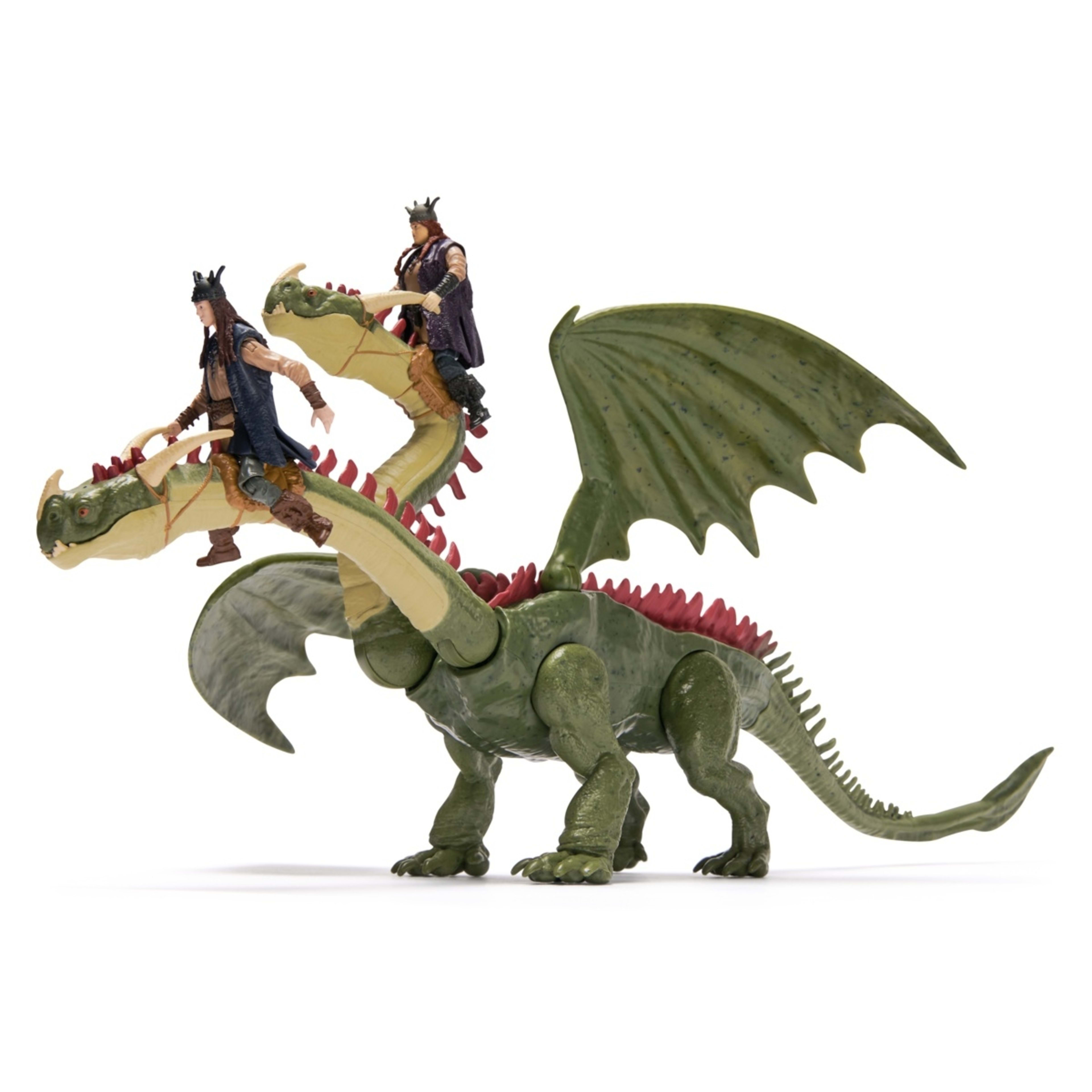 4 How To Train Your Dragon Hideous Zippleback and Ruffnut & Tuffnut Action Figure Set, 4 of 7