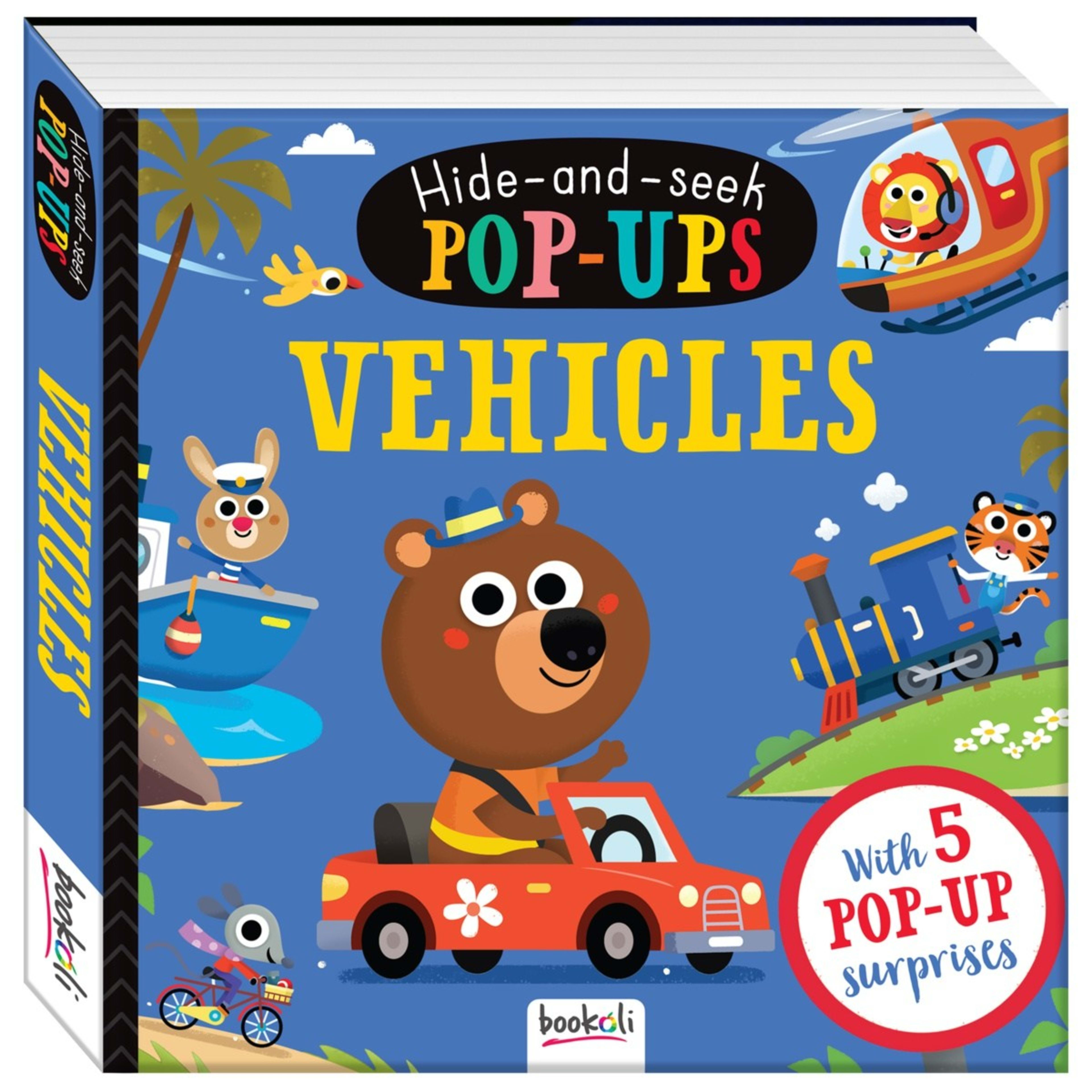 1 Hide-and-Seek Pop-Ups: Vehicles - Book