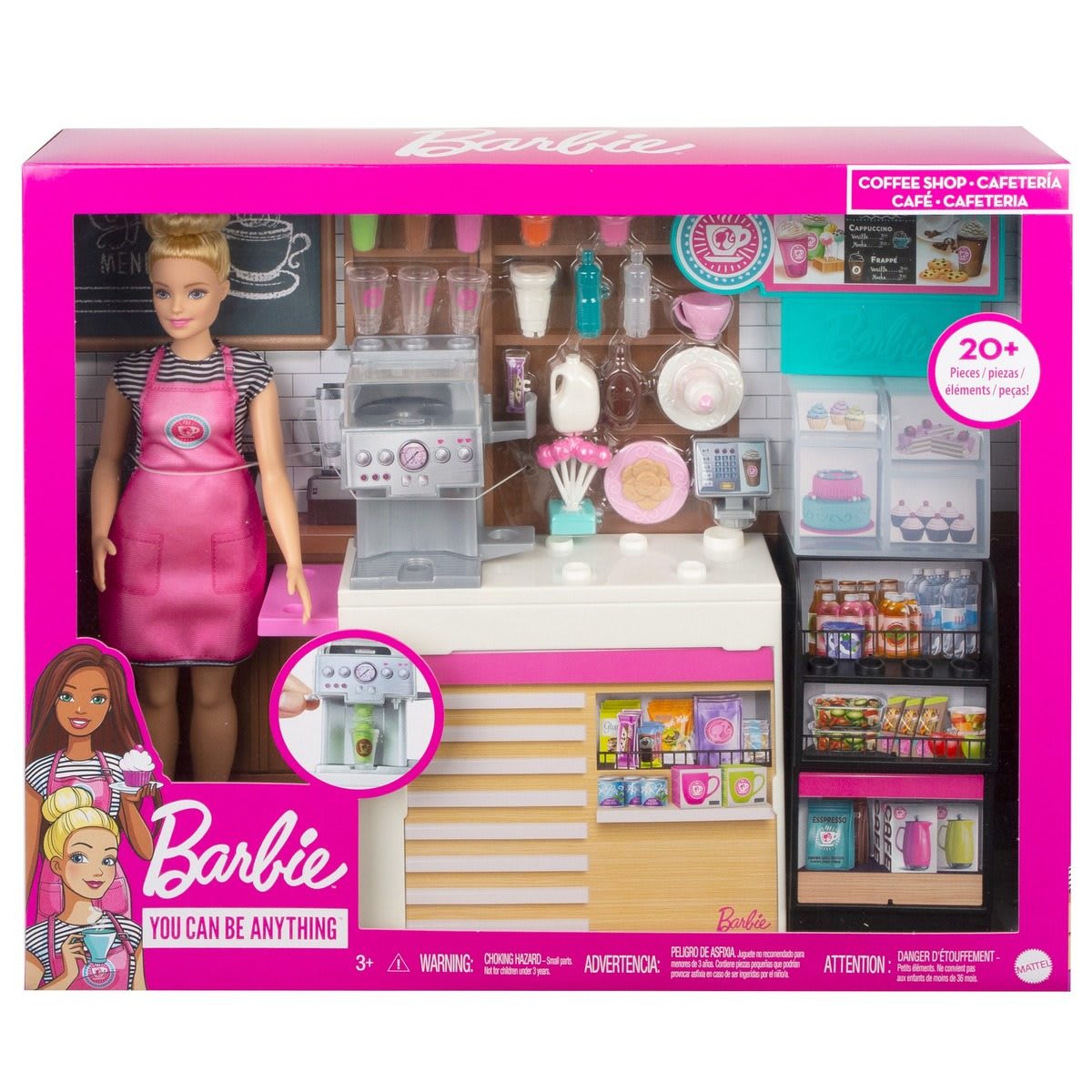 barbie doll shop set