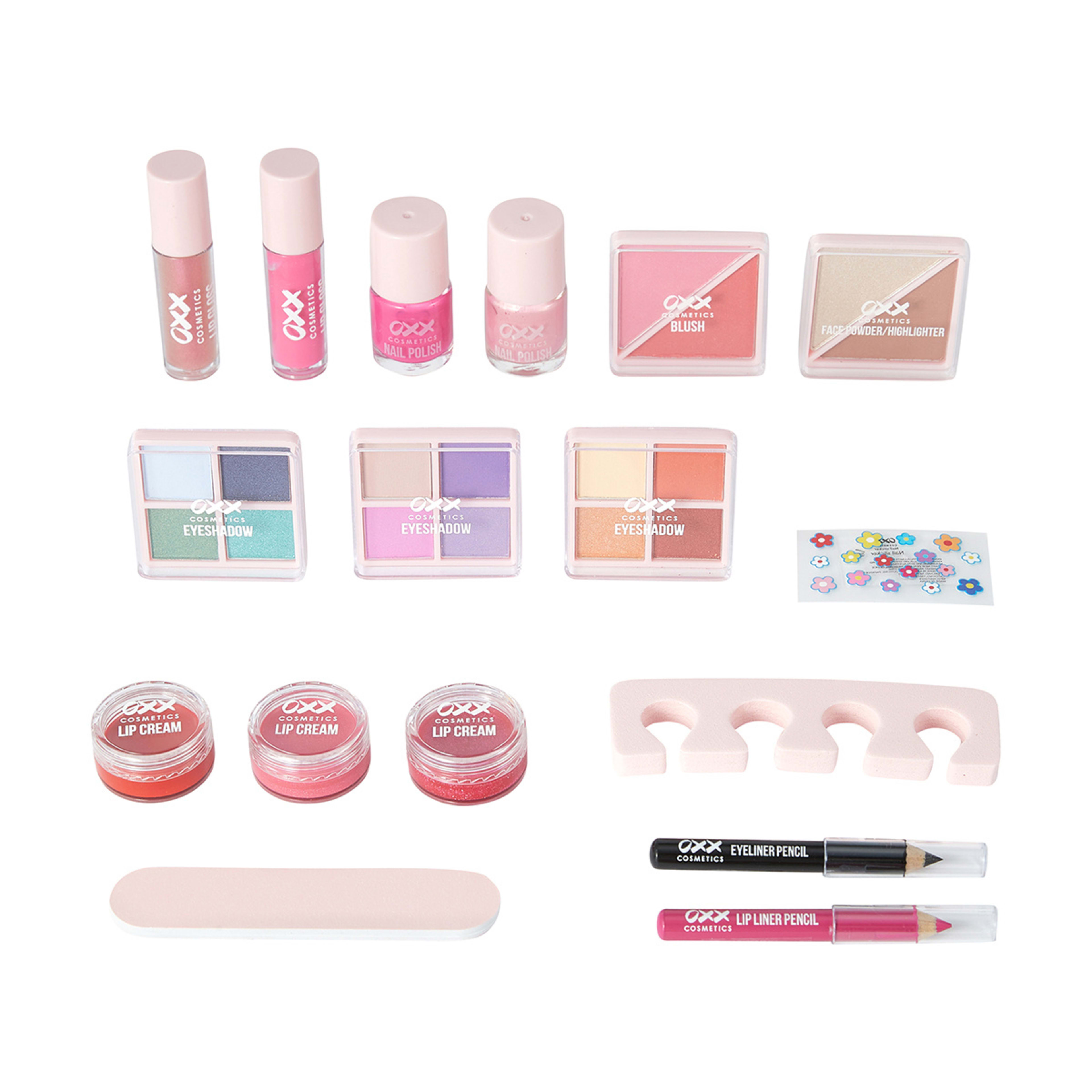 OXX Cosmetics 28 Piece Train Case Kmart