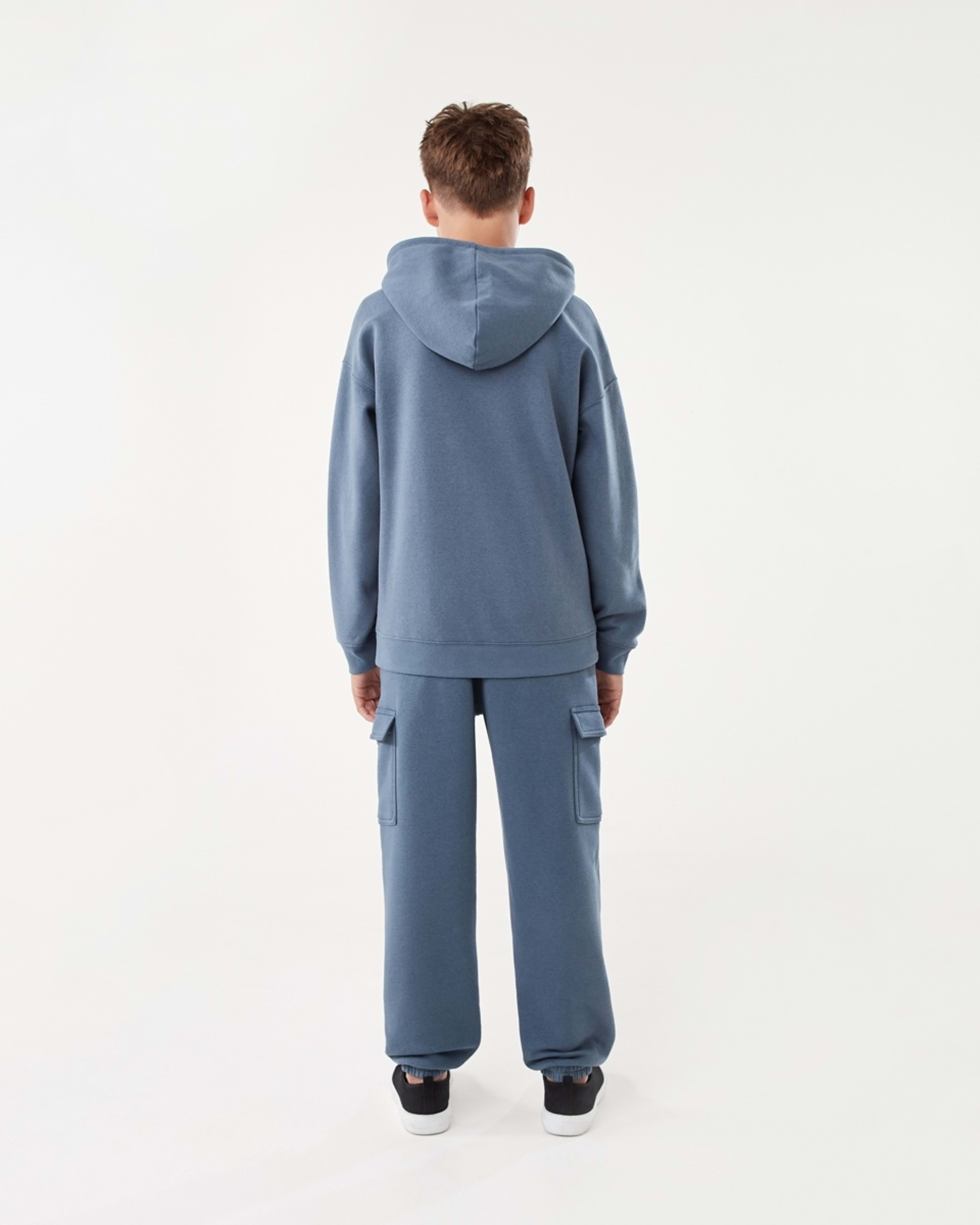 8 Oversized Hoodie With Pocket Vintg Blue, 8 of 10