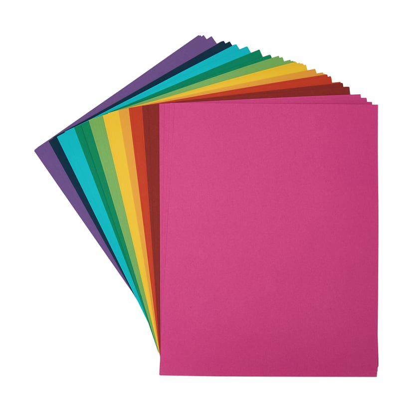 50 Pack Cardstock - Bright - Kmart