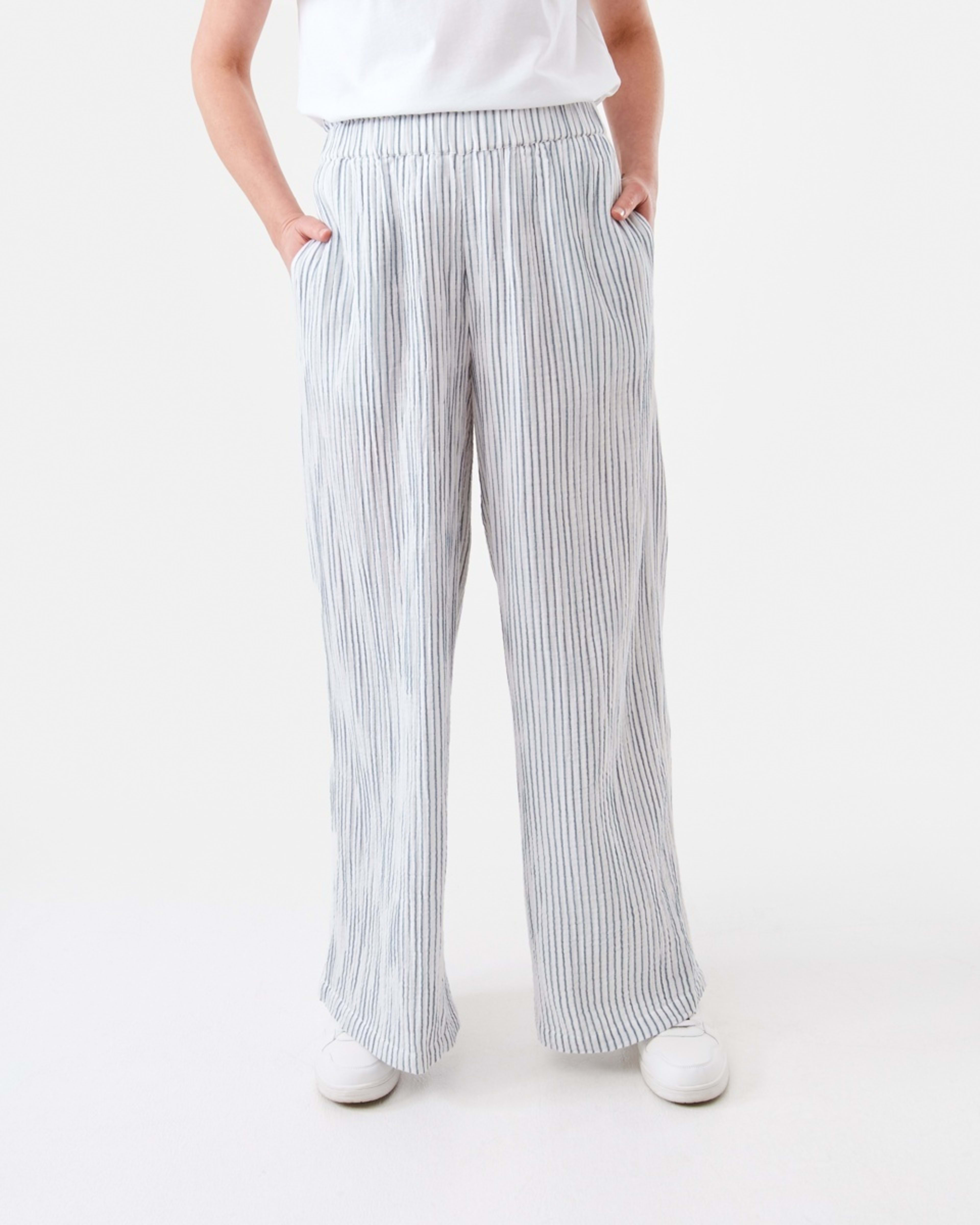 1 Double Cloth Pants Indigo Str