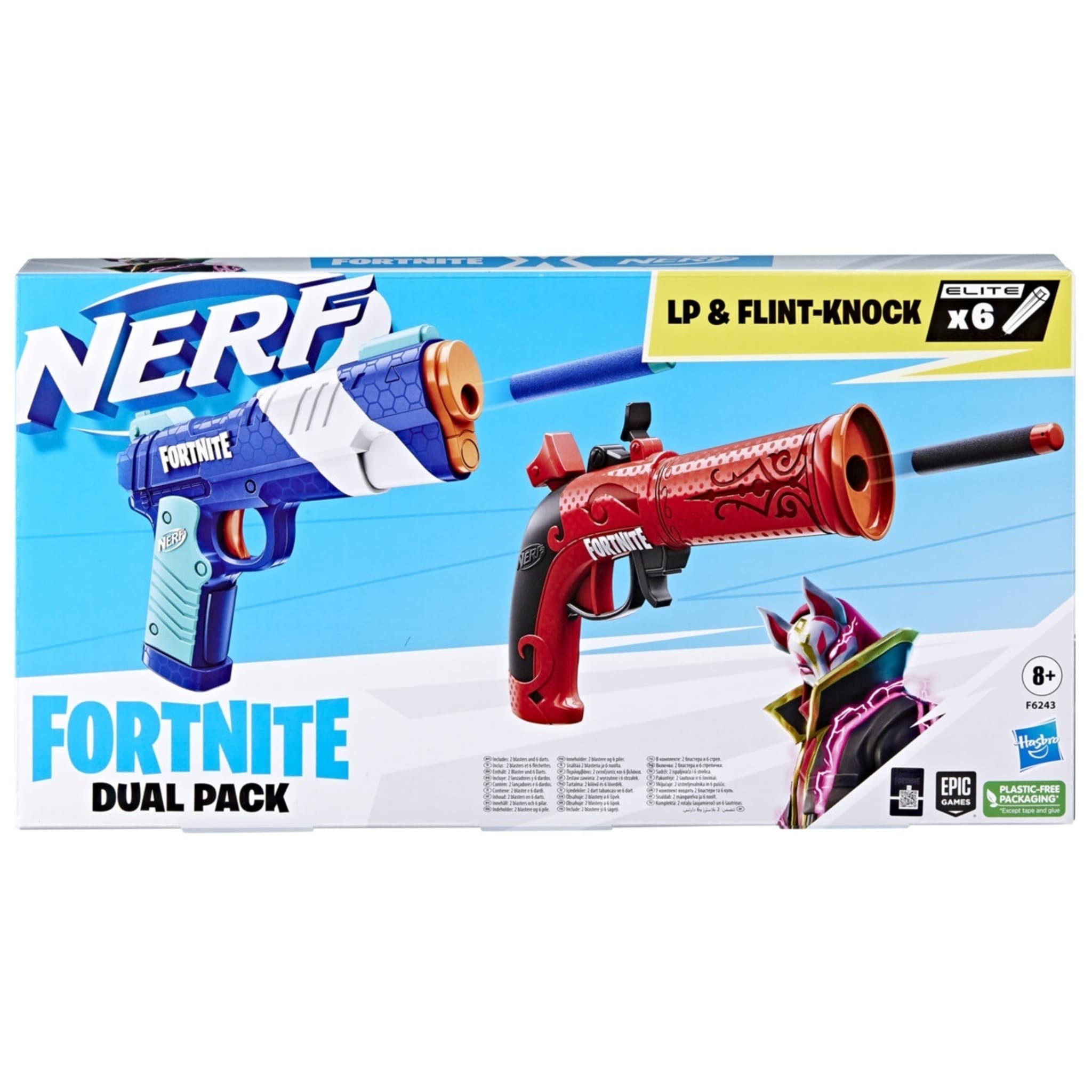 NERF Fortnite Dual Pack LP and FlintKnock Kmart