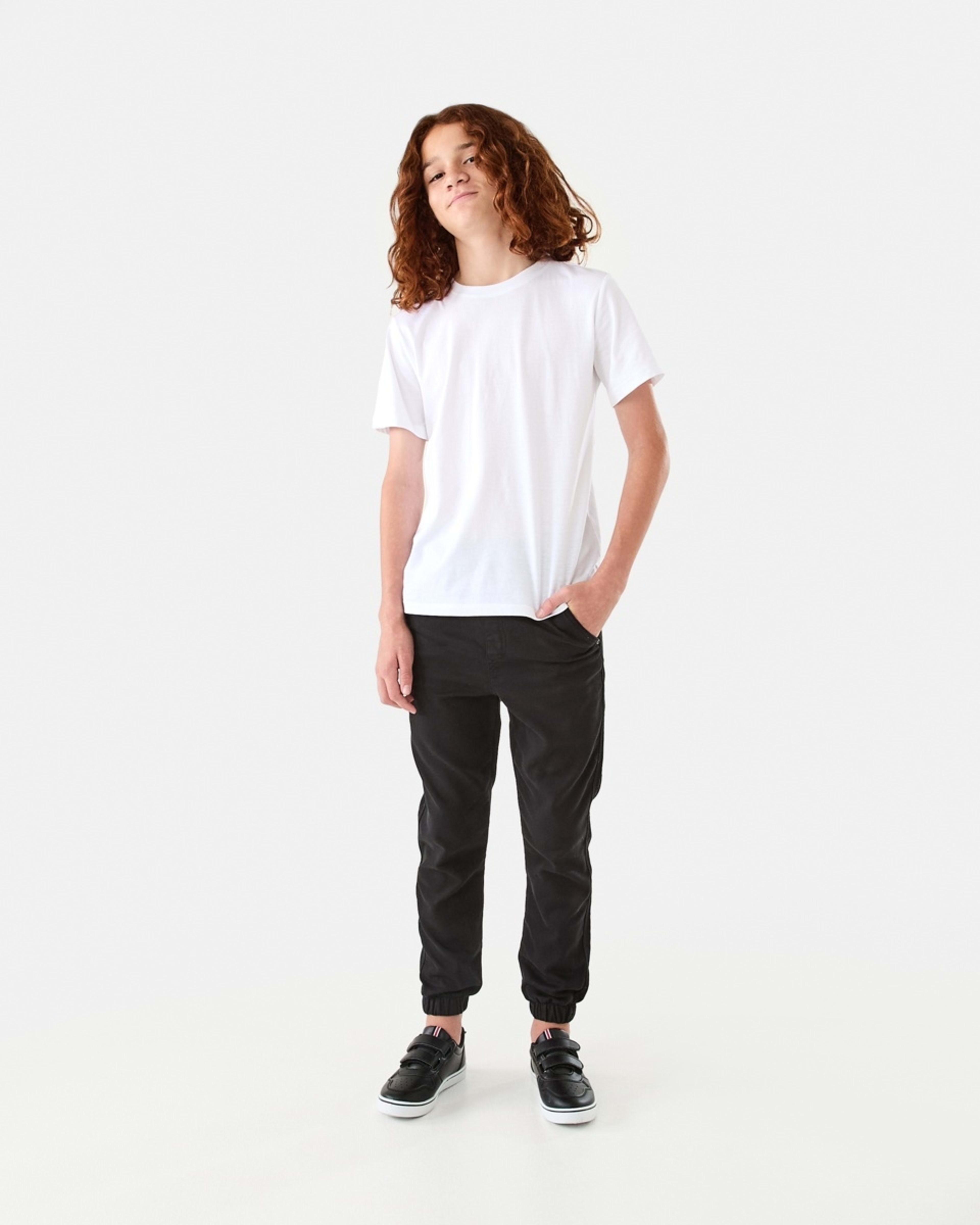 5 Bow Leg Joggers Black, 5 of 8