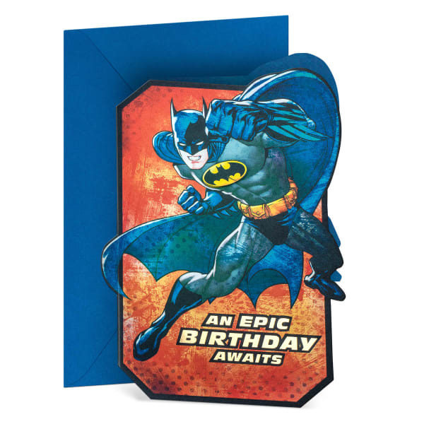 Hallmark DC Comics Batman Birthday Card - Kmart