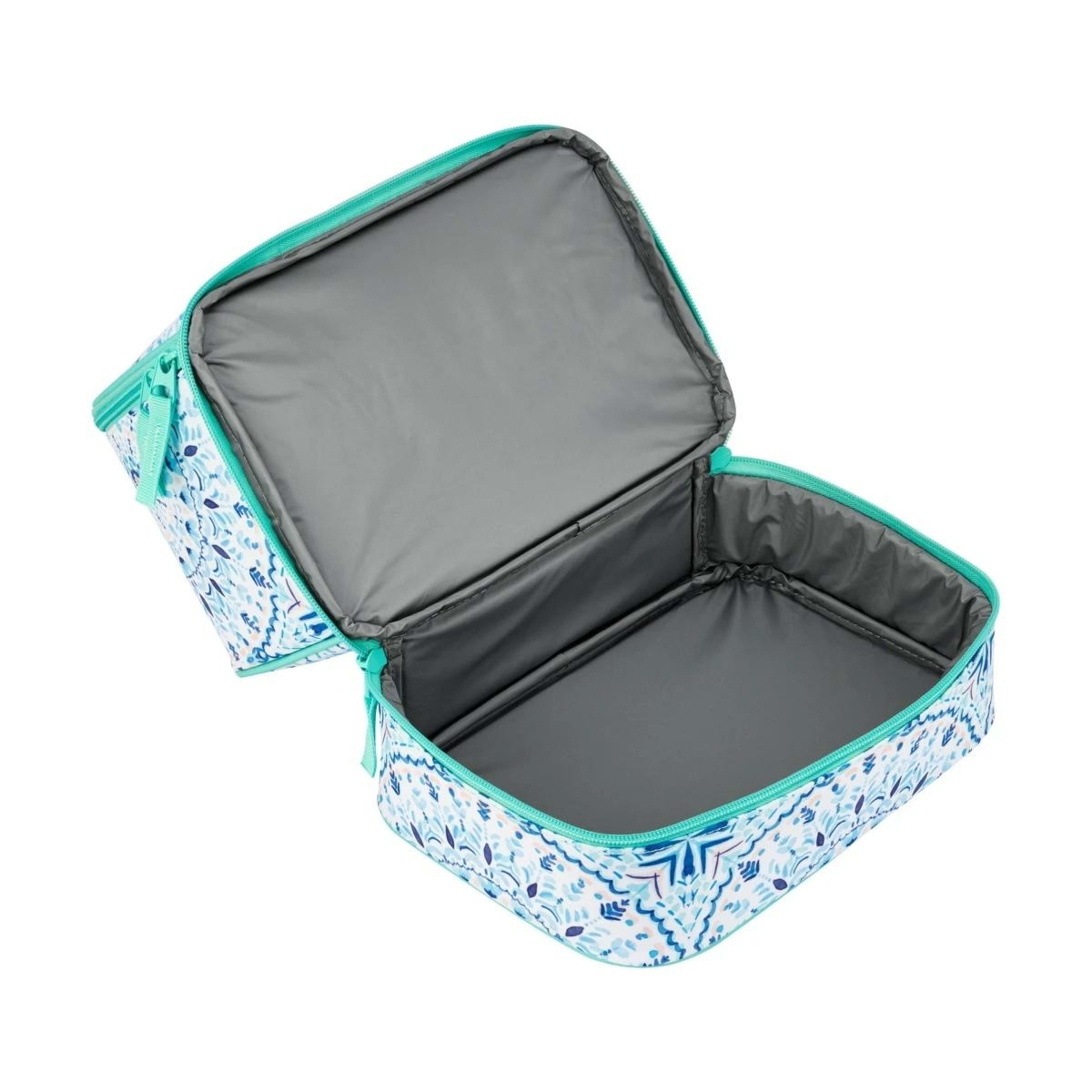 2 Mandala Insulated Twin Deck Lunch Bag, 2 of 6