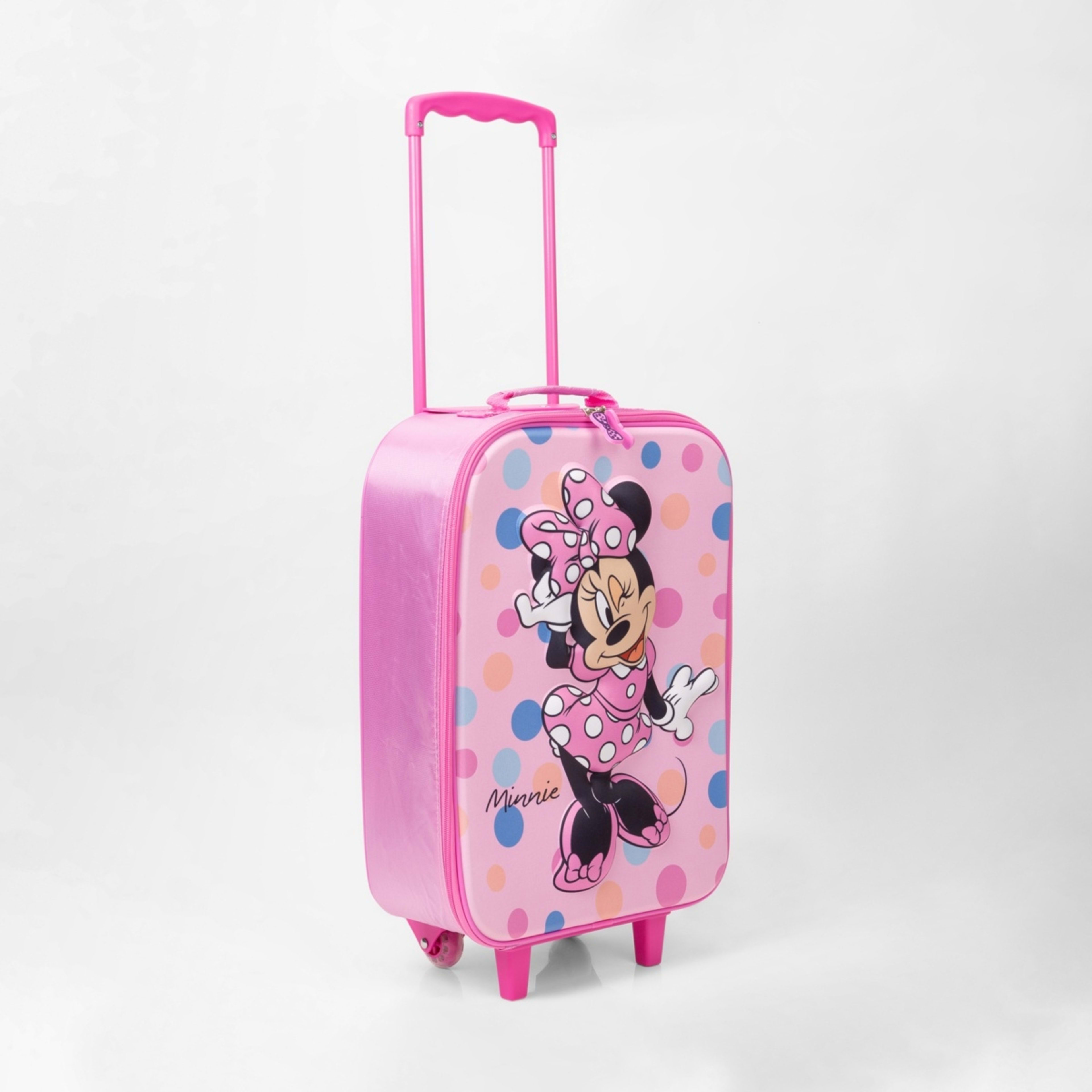 Minnie Mouse Rolling Luggage and Backpack Set Kmart NZ