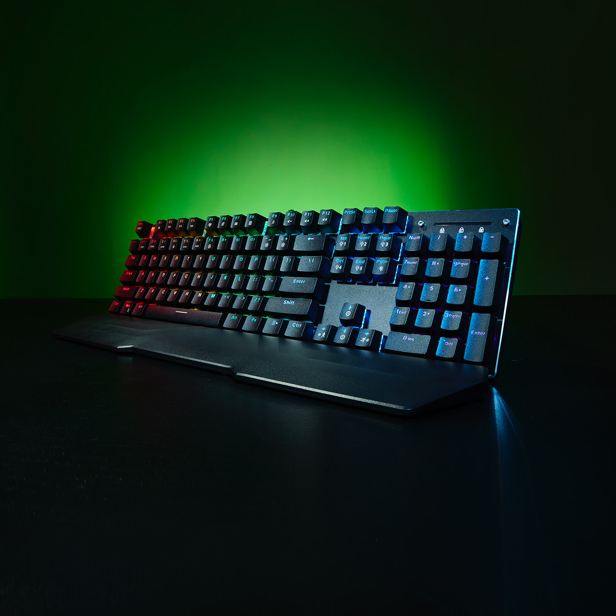 mechanical led gaming keyboard