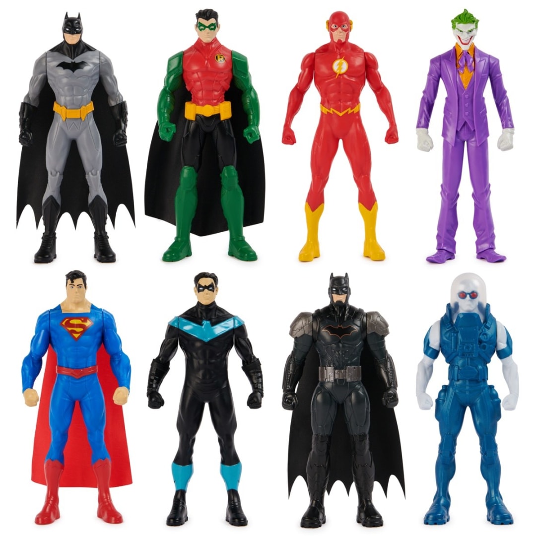 8 Pack 15cm DC Batman Action Figures Kmart
