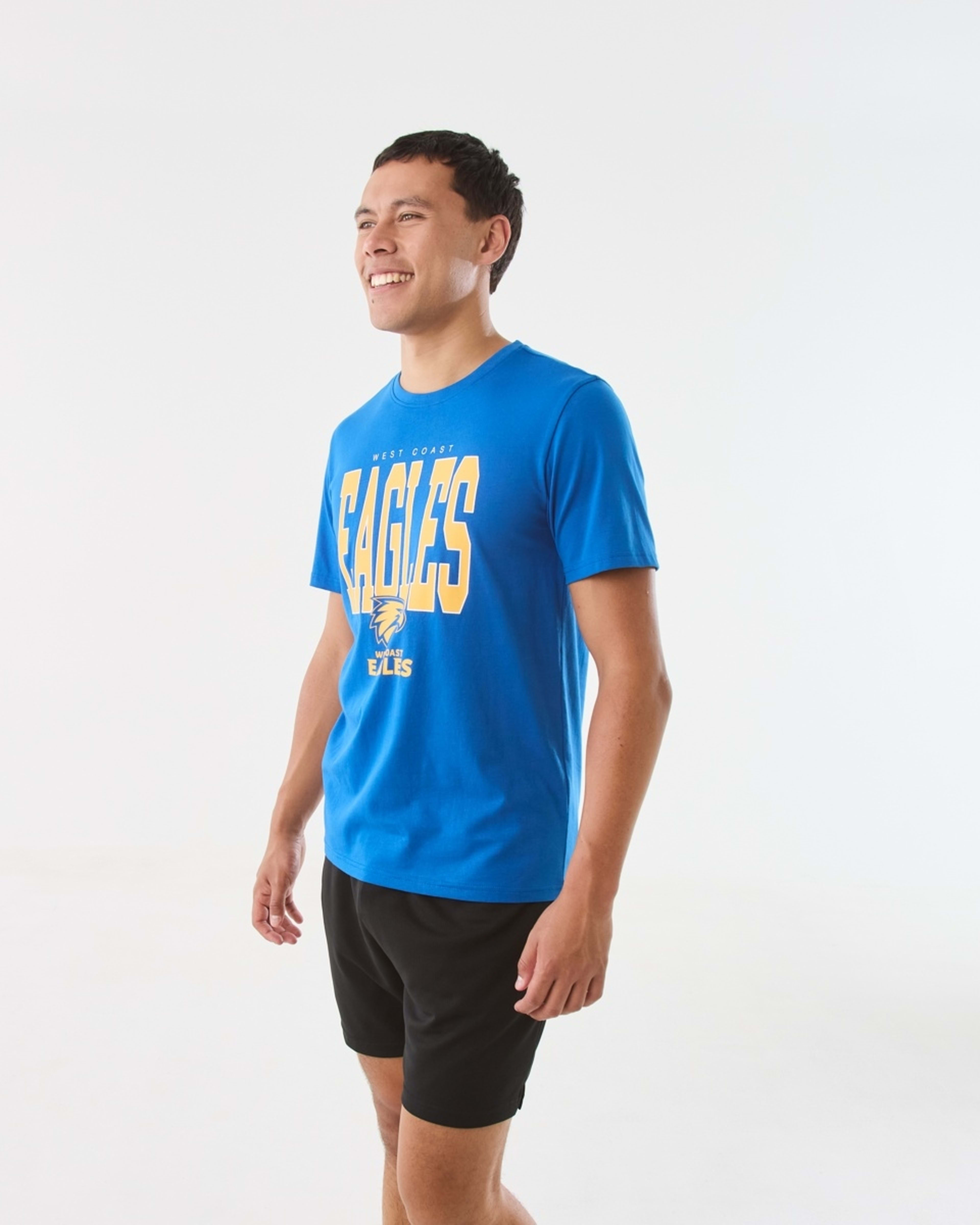2 Official AFL Adult T-shirt West Coast, 2 of 5