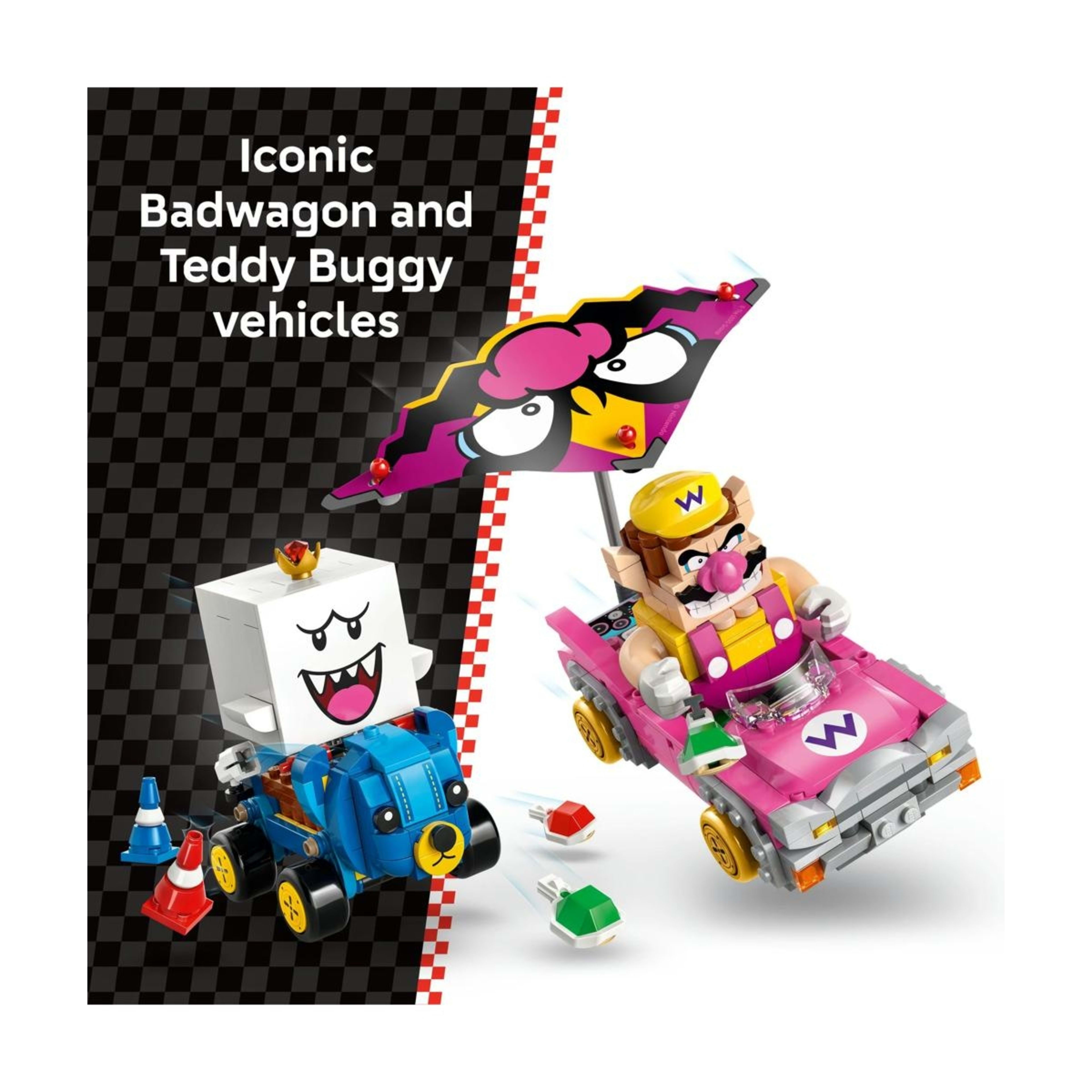 4 LEGO Super Mario: Mario Kart Wario & King Boo 72038, 4 of 10