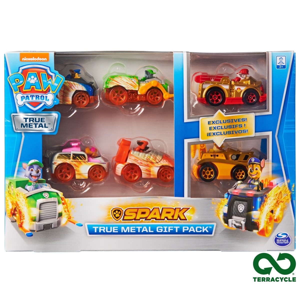 paw patrol racer gift set