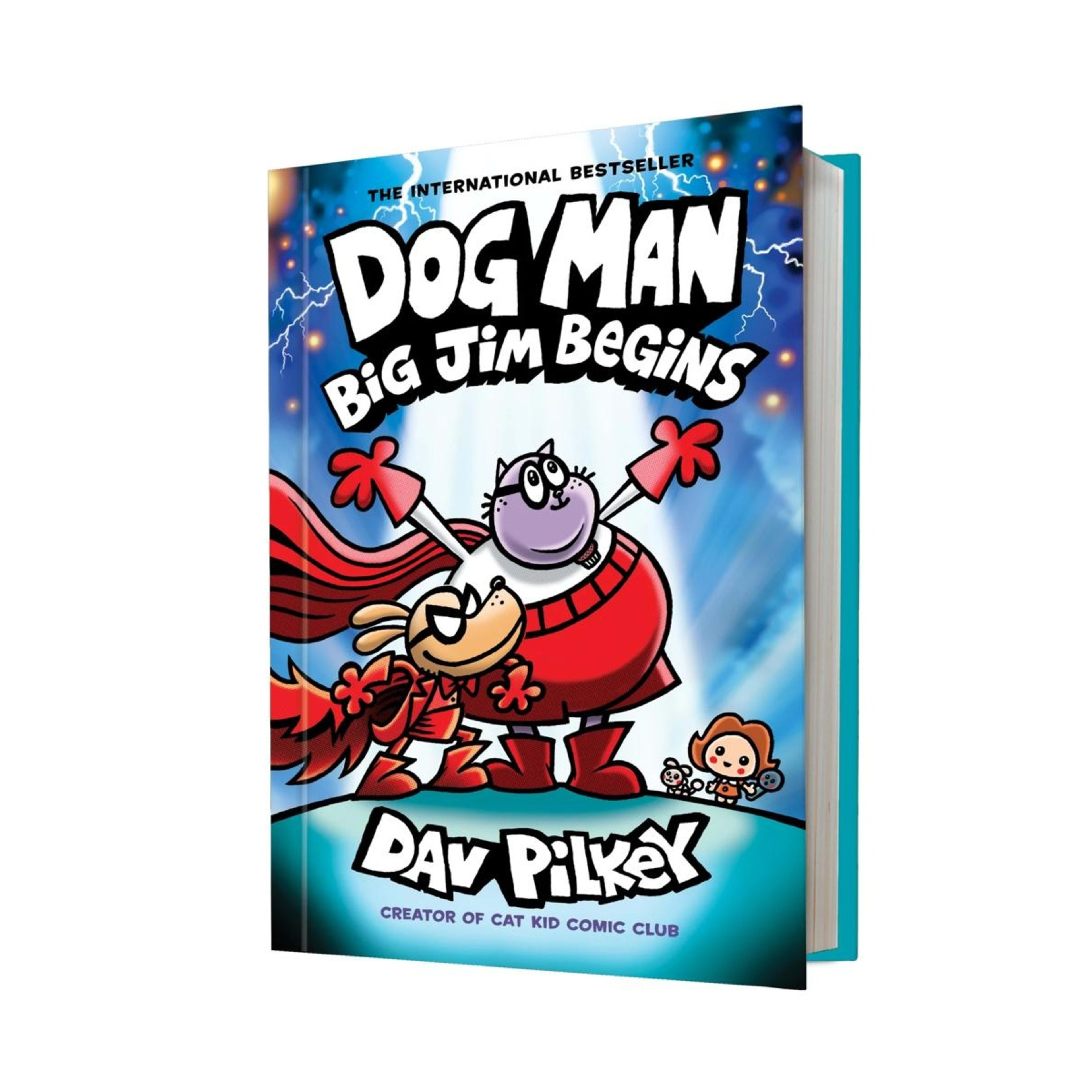 1 Dog Man: Big Jim Begins by Dav Pilkey - Book