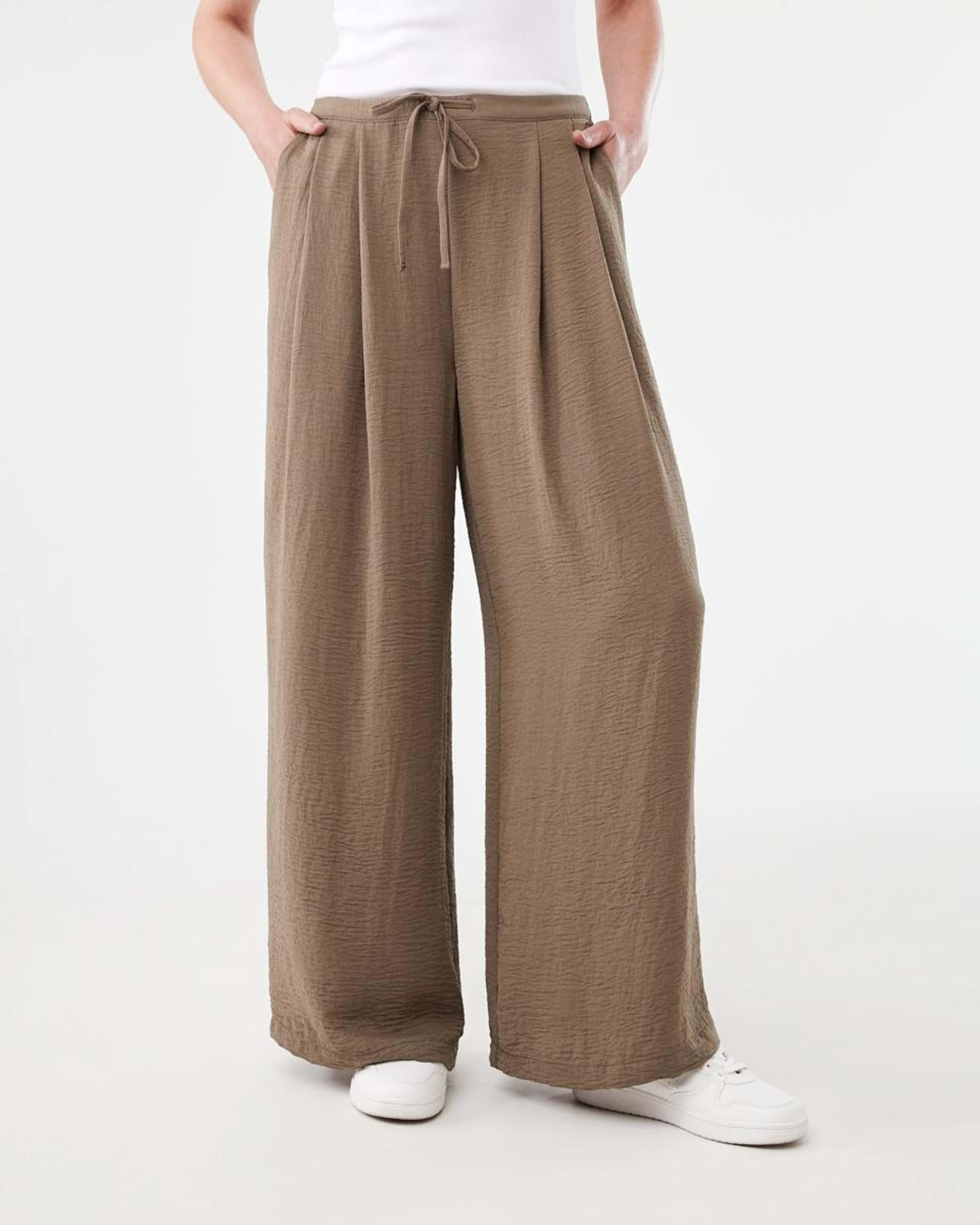 1 Smart Palazzo Pants Darktaupb, 1 of 5