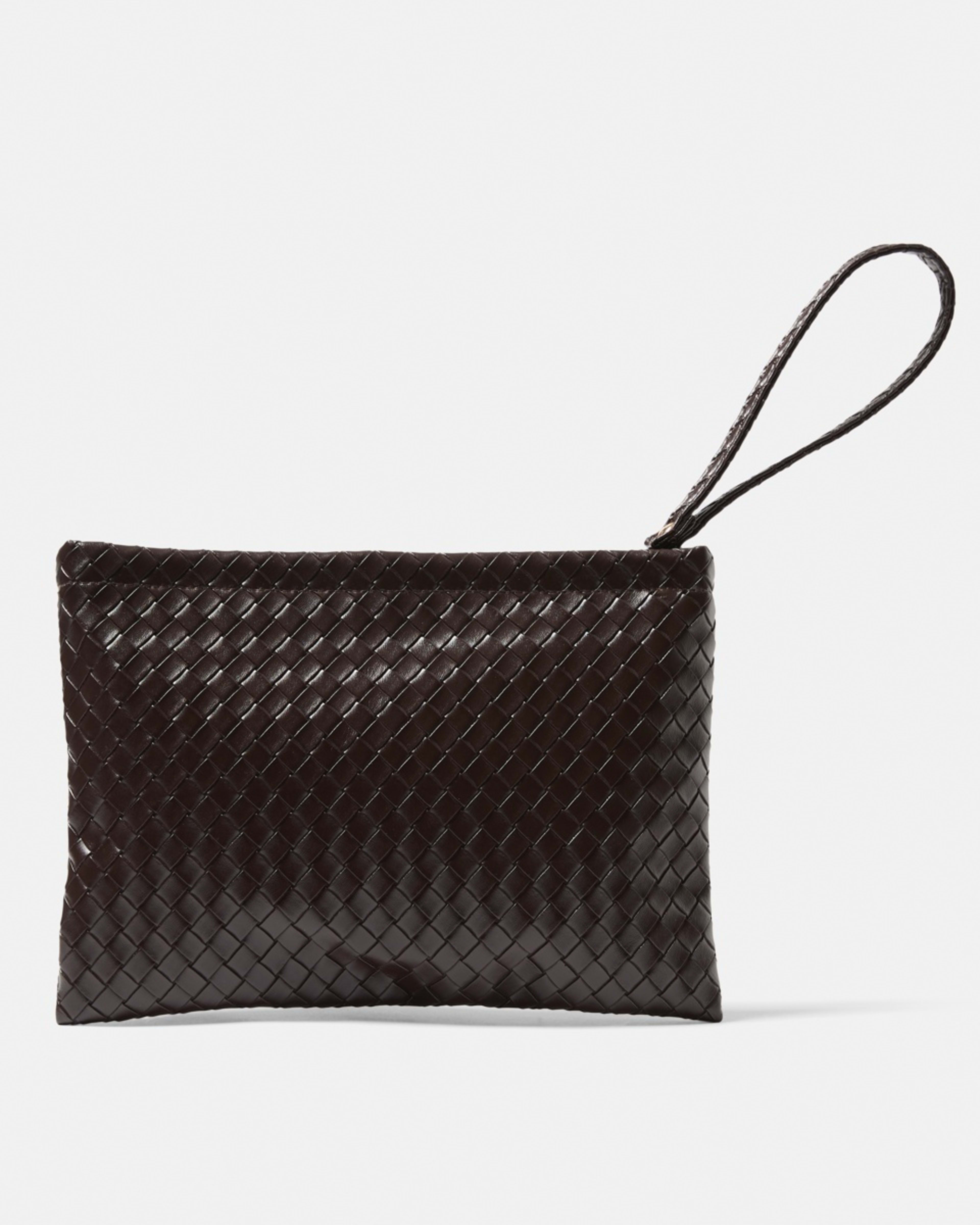 1 Weave Pouch CHOCOLATE PLUM, 1 of 4