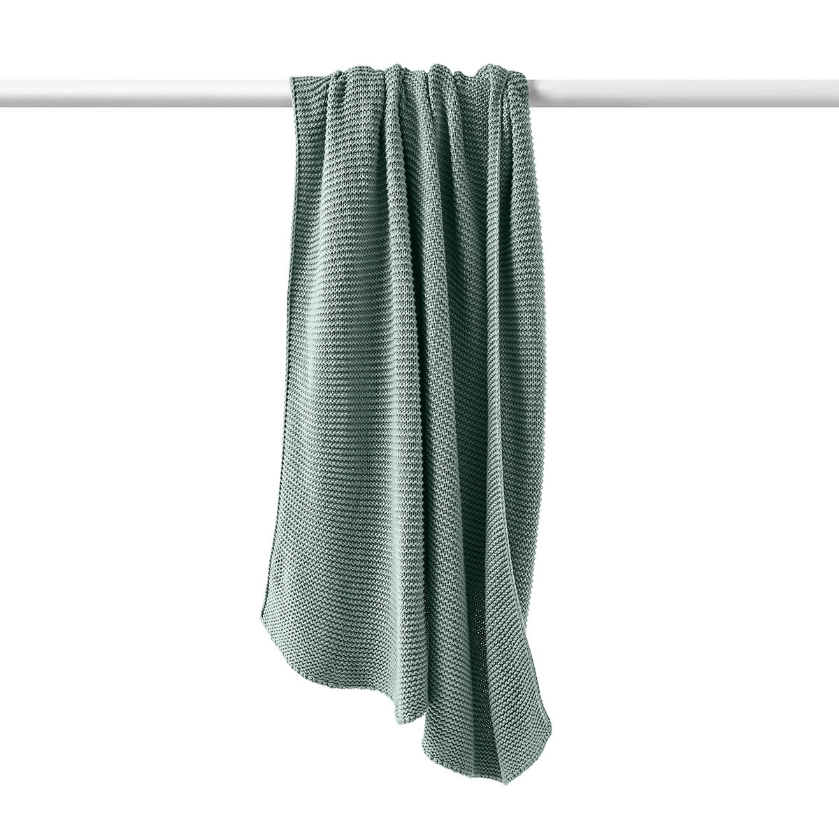 Chunky Knit Throw Sage Kmart NZ